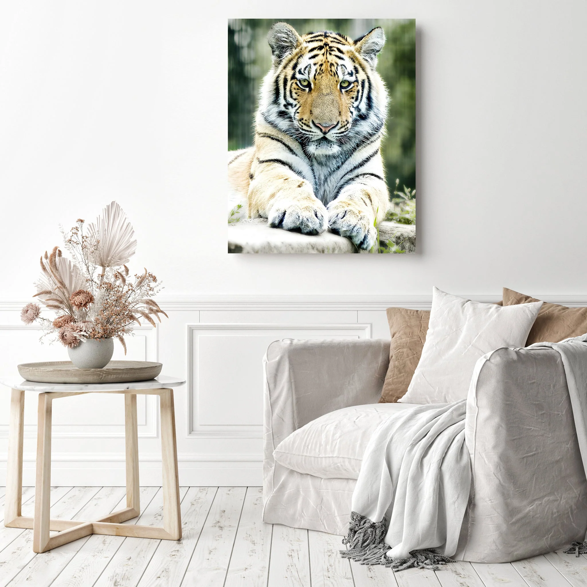 Tiger's Gaze | Diamond Painting - Image 3