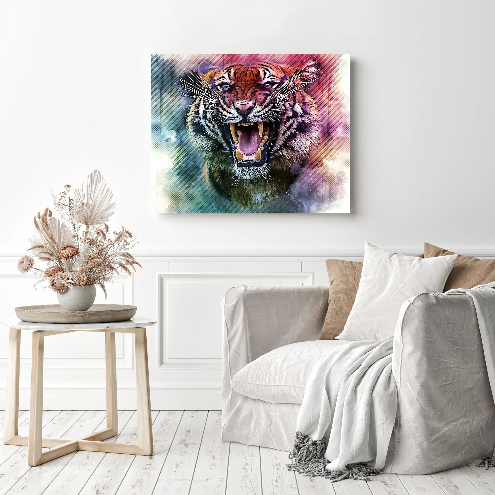 Roaring Tiger | Diamond Painting - Image 3