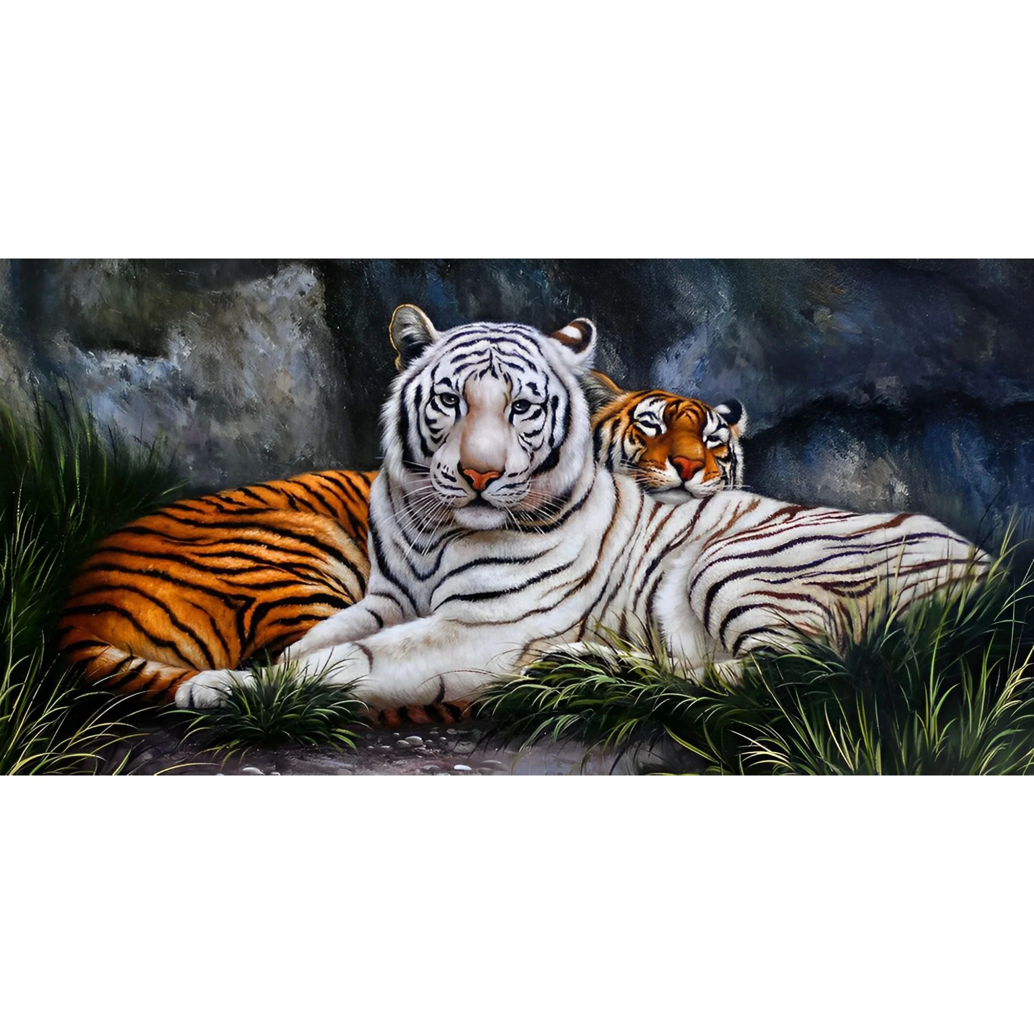Tigers | Diamond Painting - Image 2