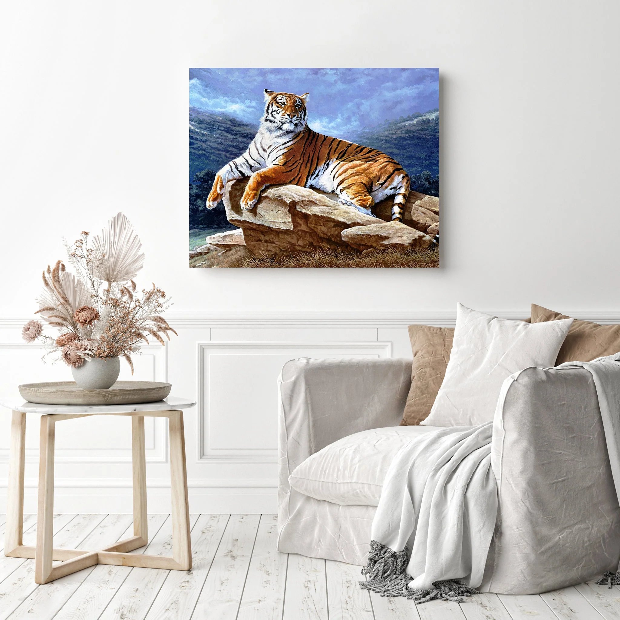 Tiger Resting | Diamond Painting - Image 3
