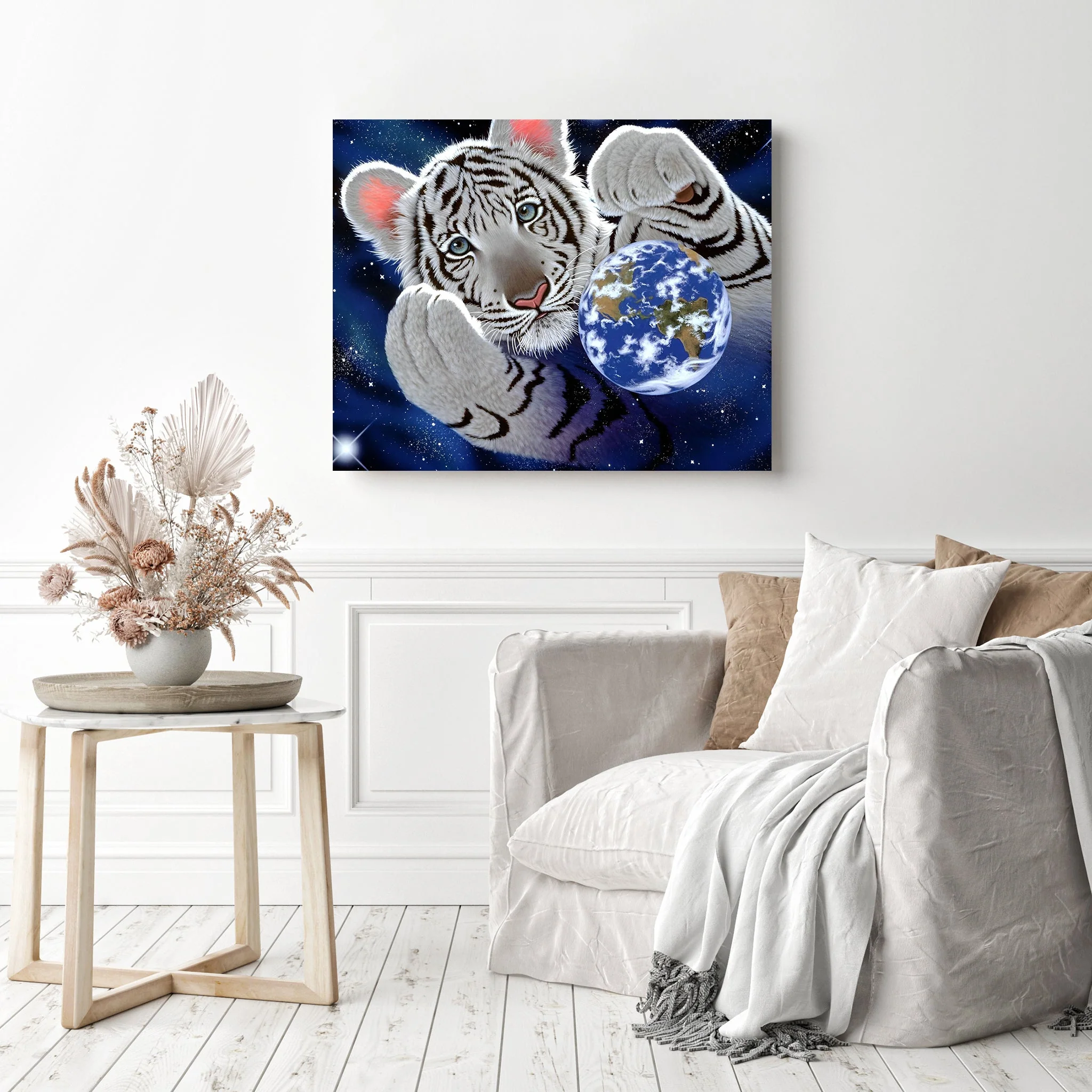 Tiger Galaxy | Diamond Painting - Image 3