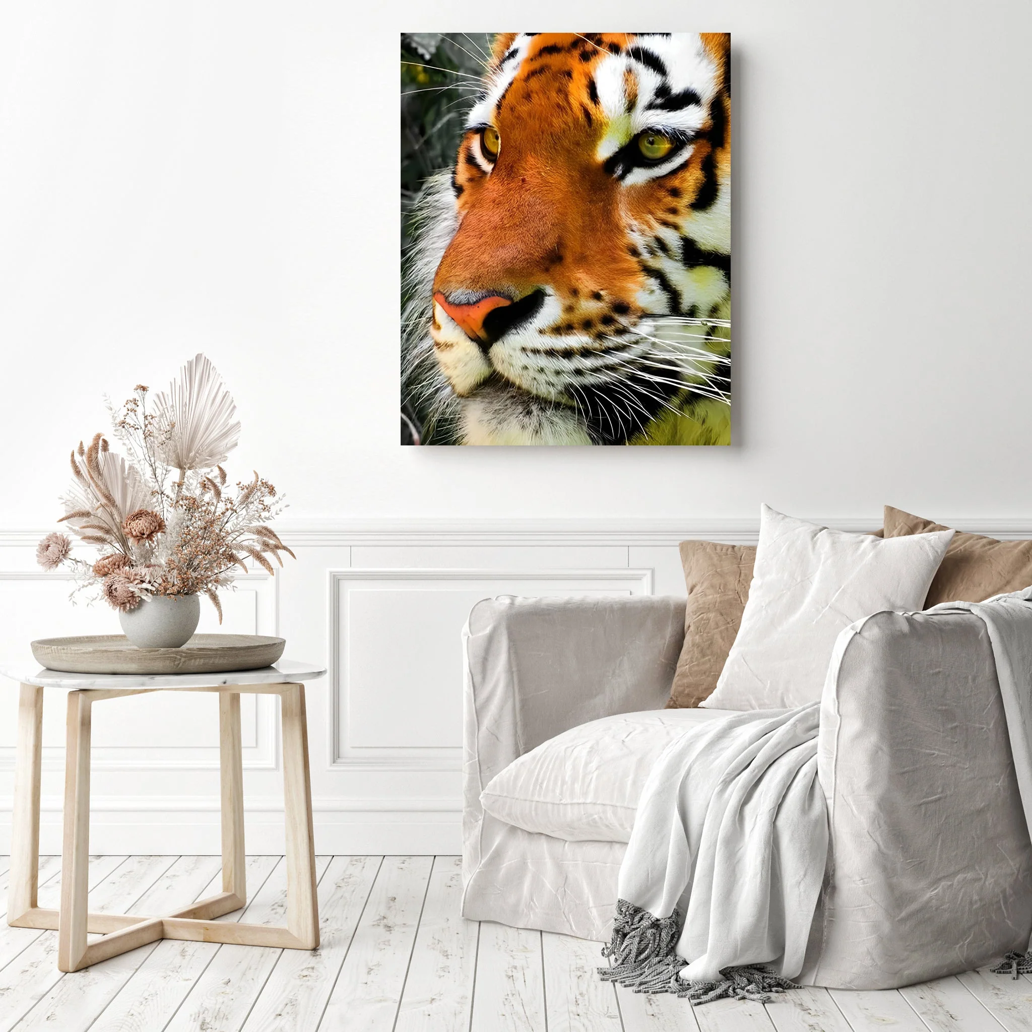 Pensive Tiger | Diamond Painting - Image 3