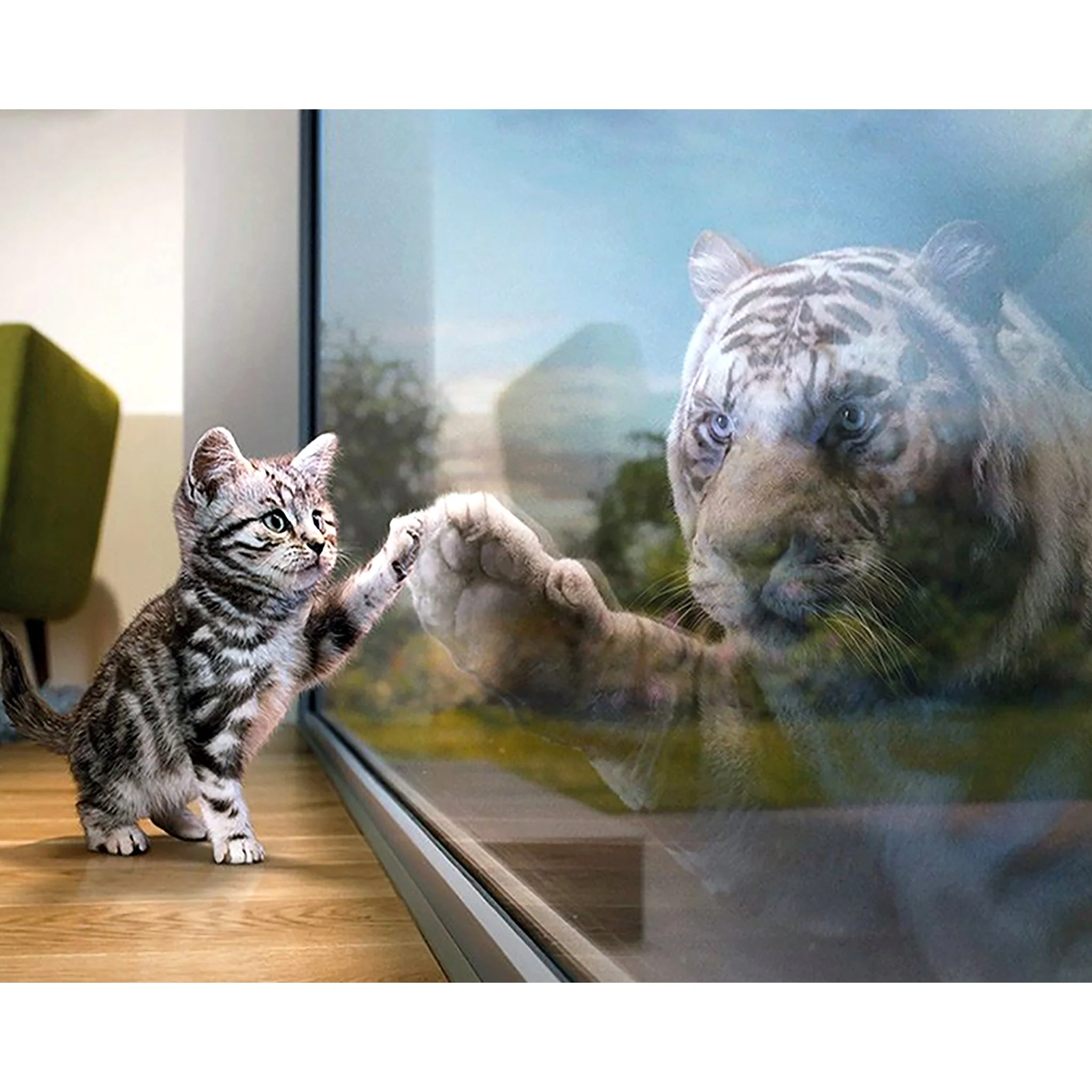 Kitty Aspirations | Diamond Painting - Image 2