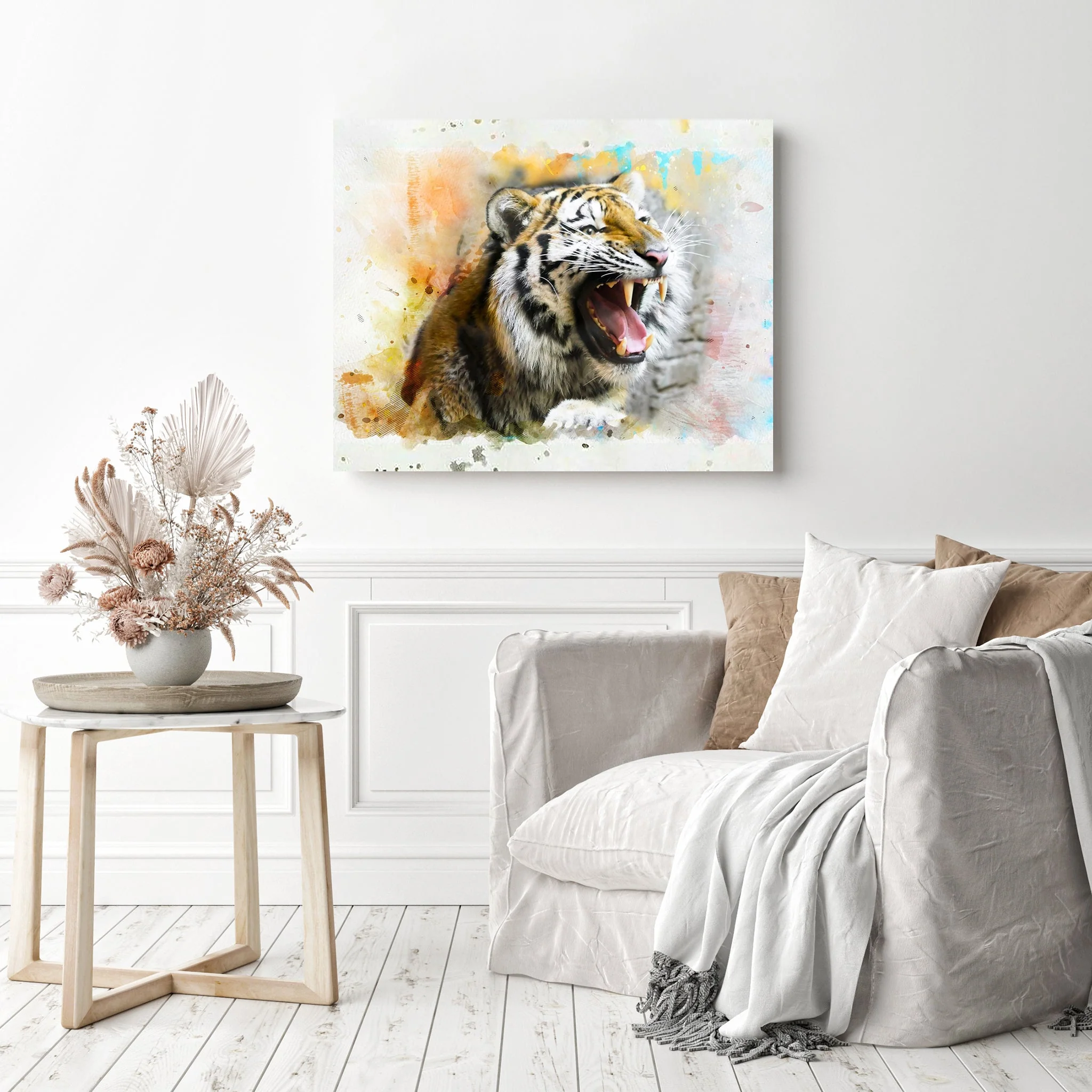 Fierce Tiger | Diamond Painting - Image 3