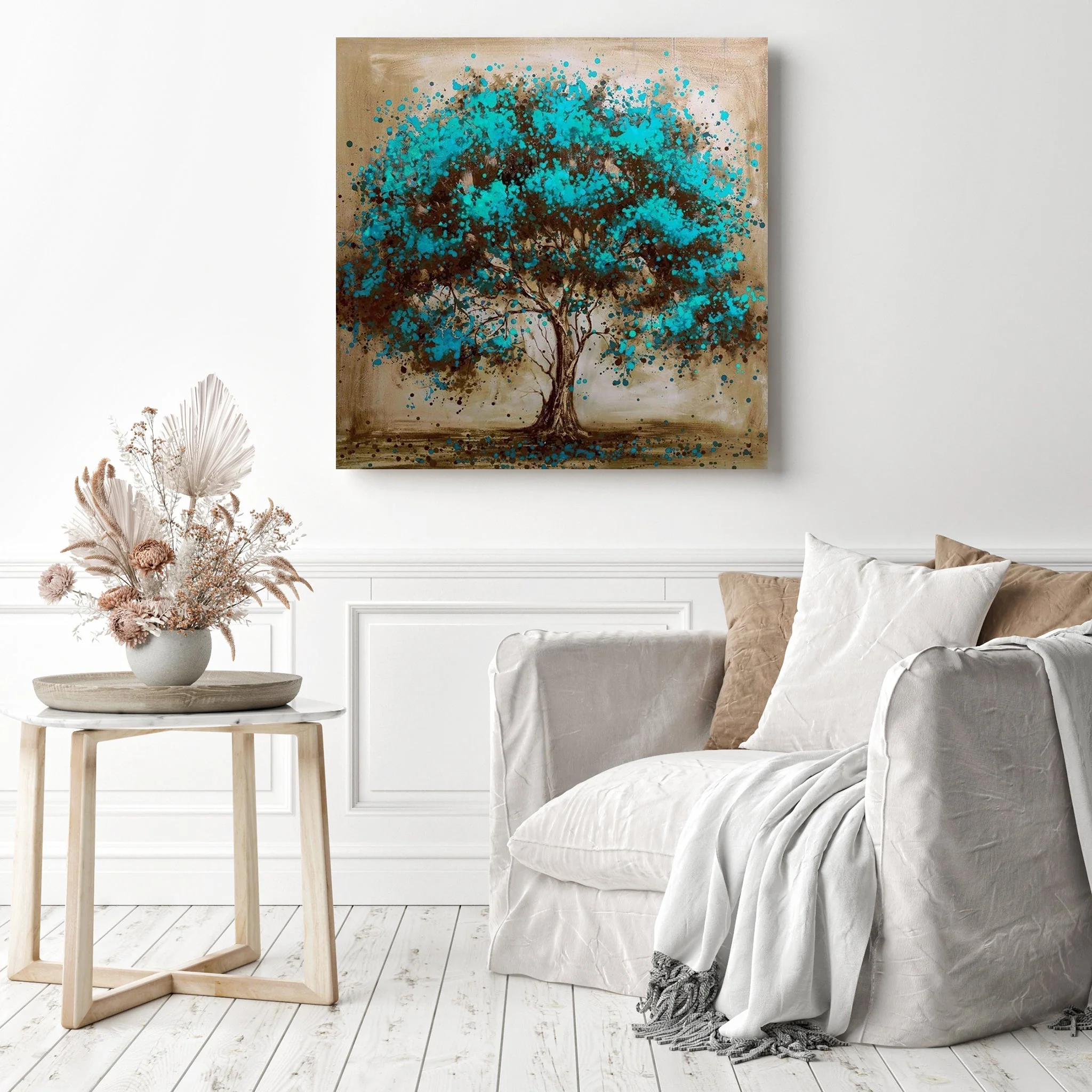 Azure Blossom | Diamond Painting - Image 3
