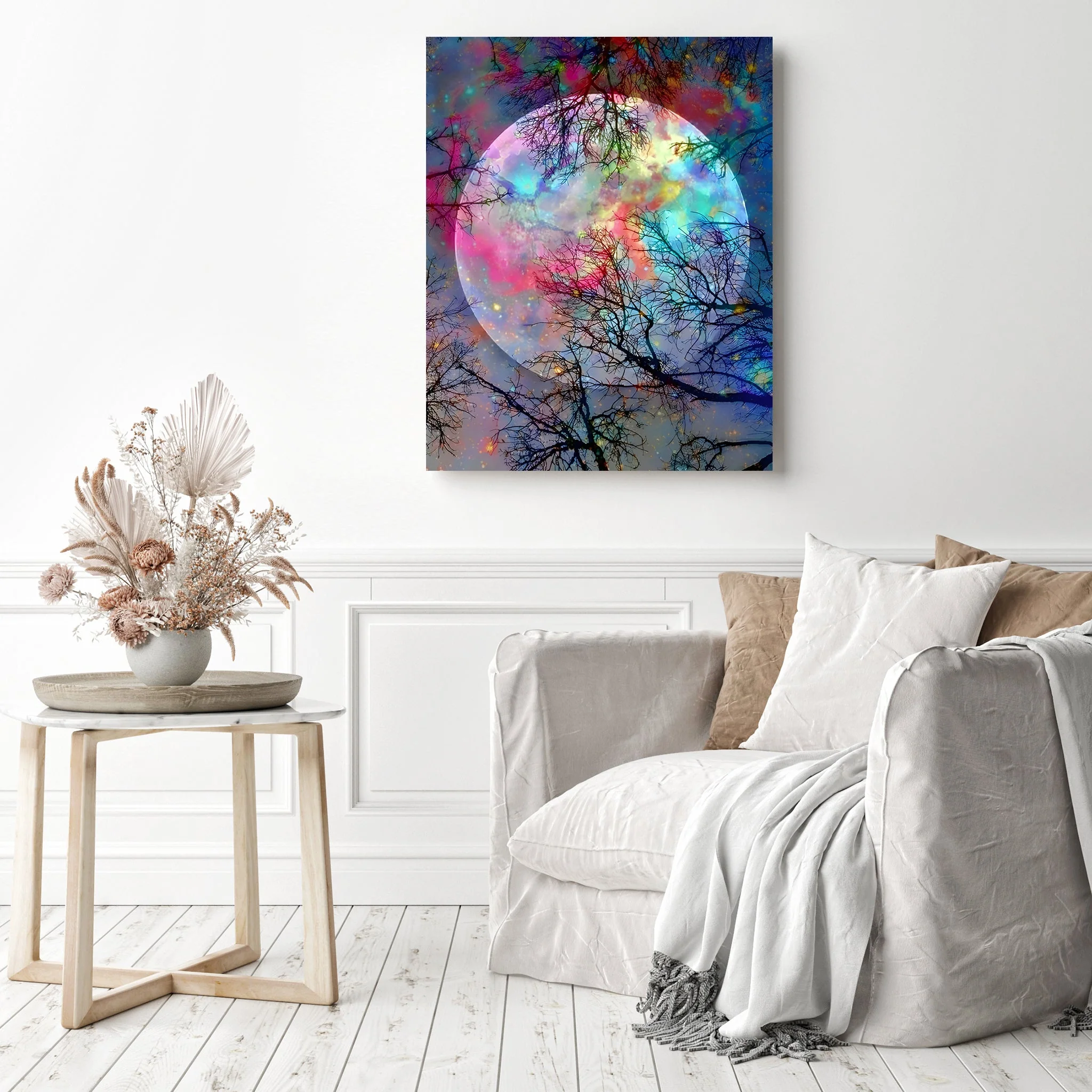 Psychedelic Moon | Diamond Painting - Image 3