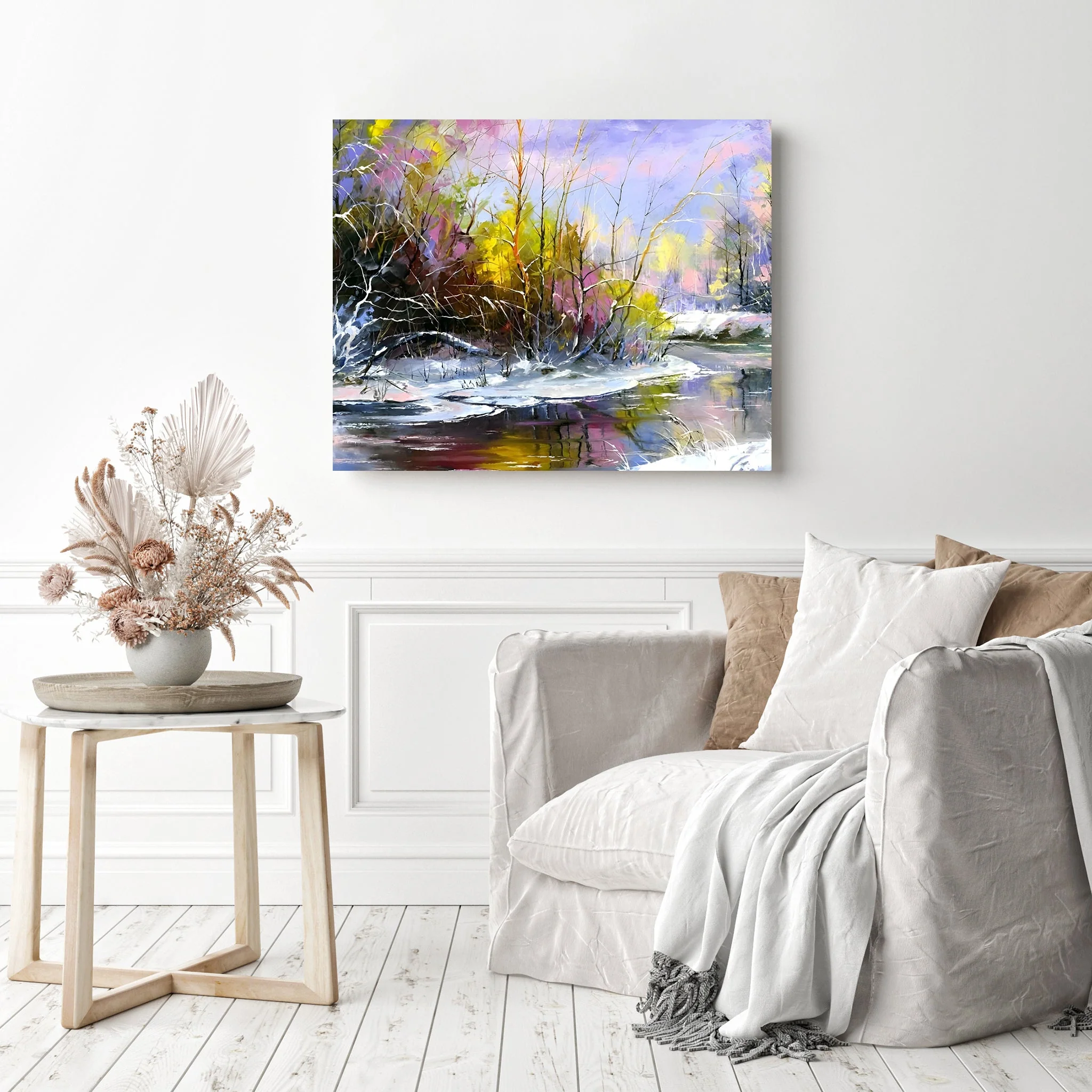 Winter Stream | Diamond Painting - Image 3