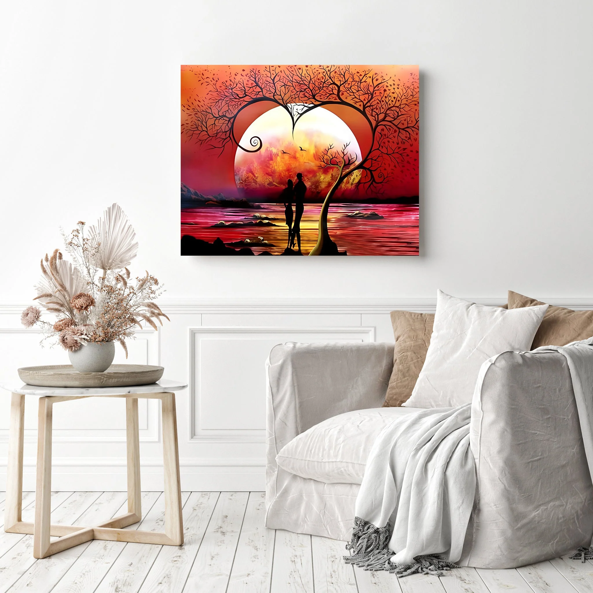 Lovers & Tree | Diamond Painting - Image 3