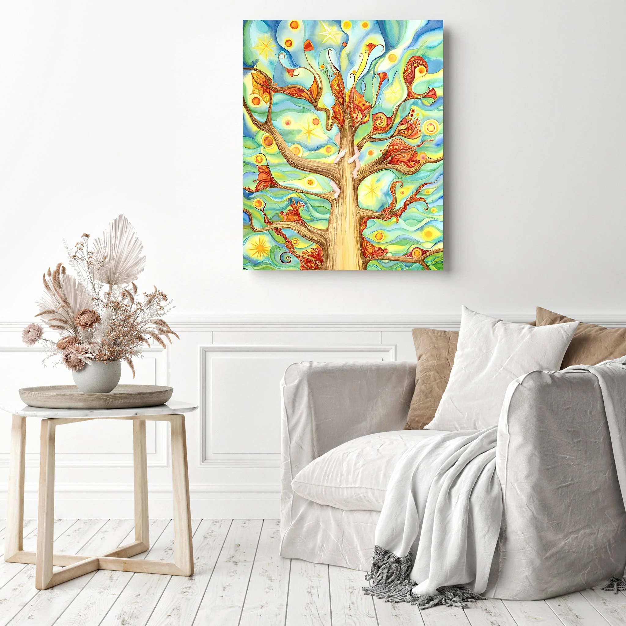 Abstract Fluid Tree | Diamond Painting - Image 3