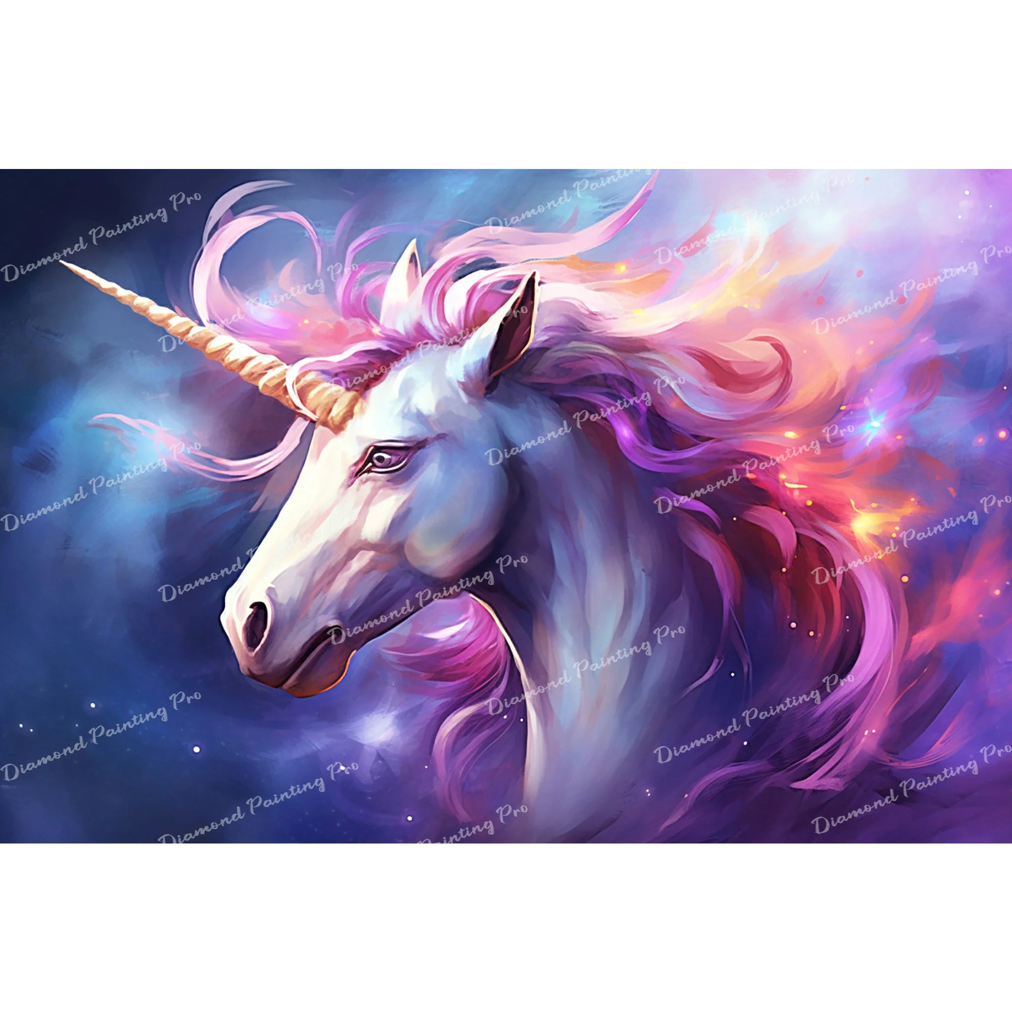Enchanted Twilight Unicorn | Diamond Painting - Image 2