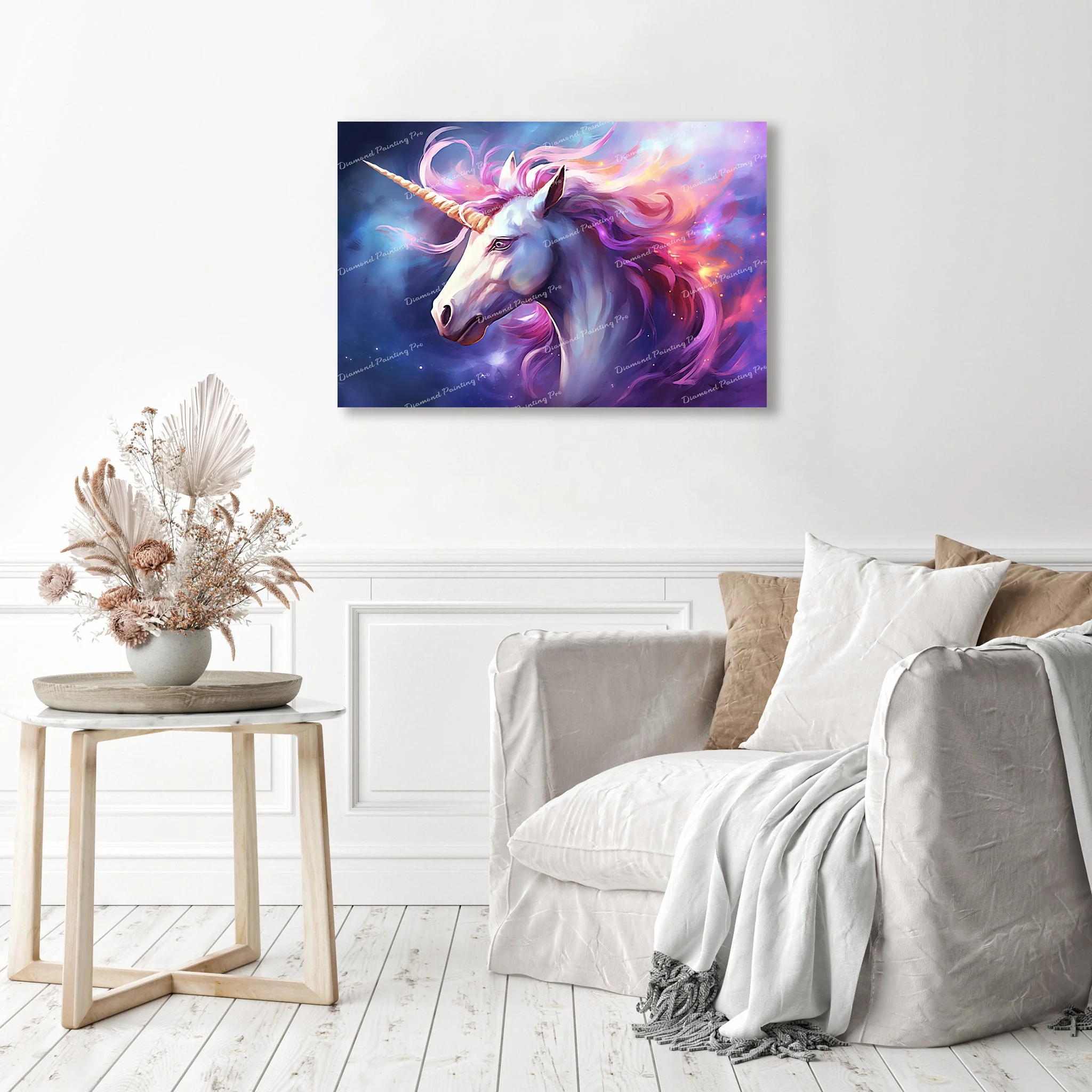 Enchanted Twilight Unicorn | Diamond Painting - Image 3