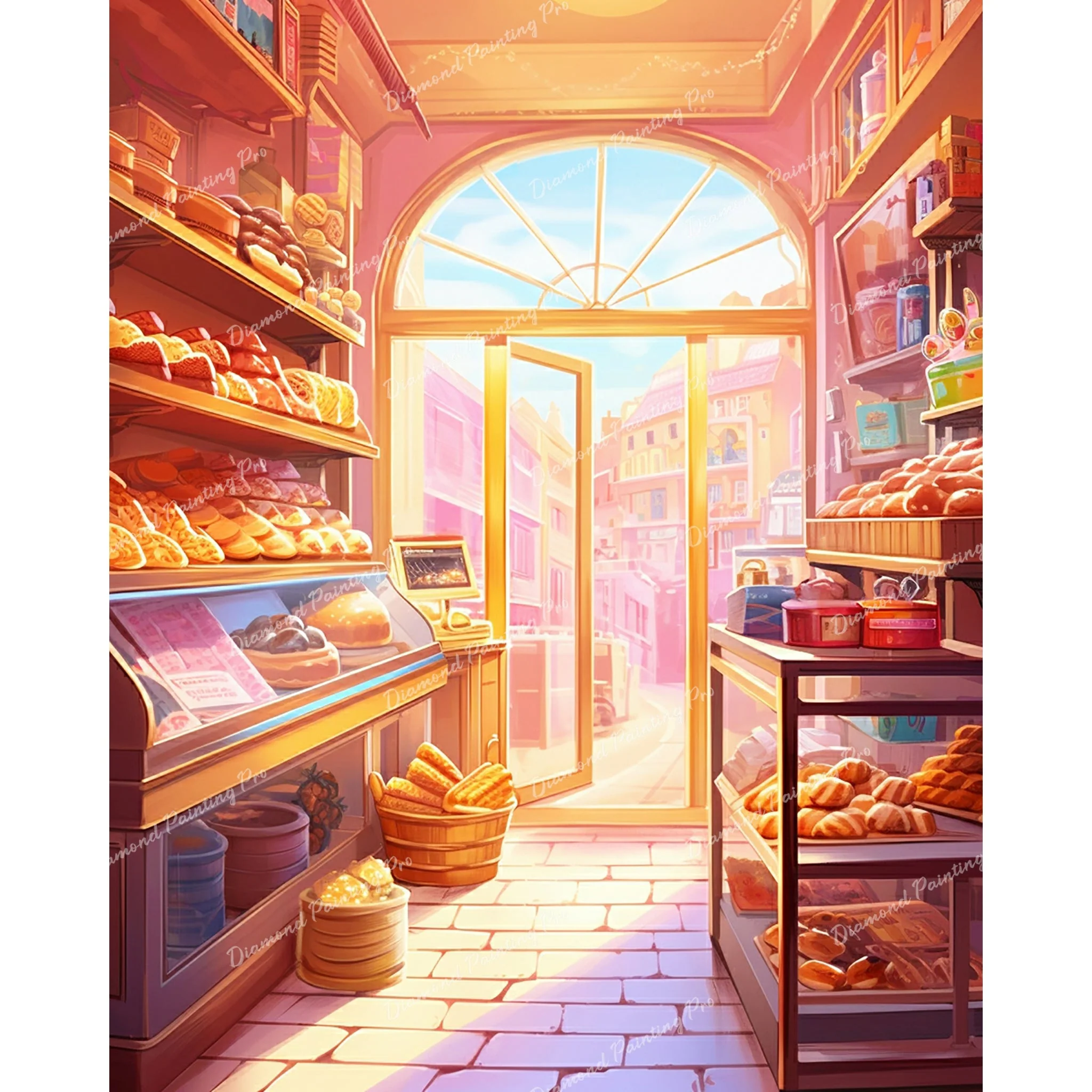 Pastel Bakery Delights | Diamond Painting - Image 2