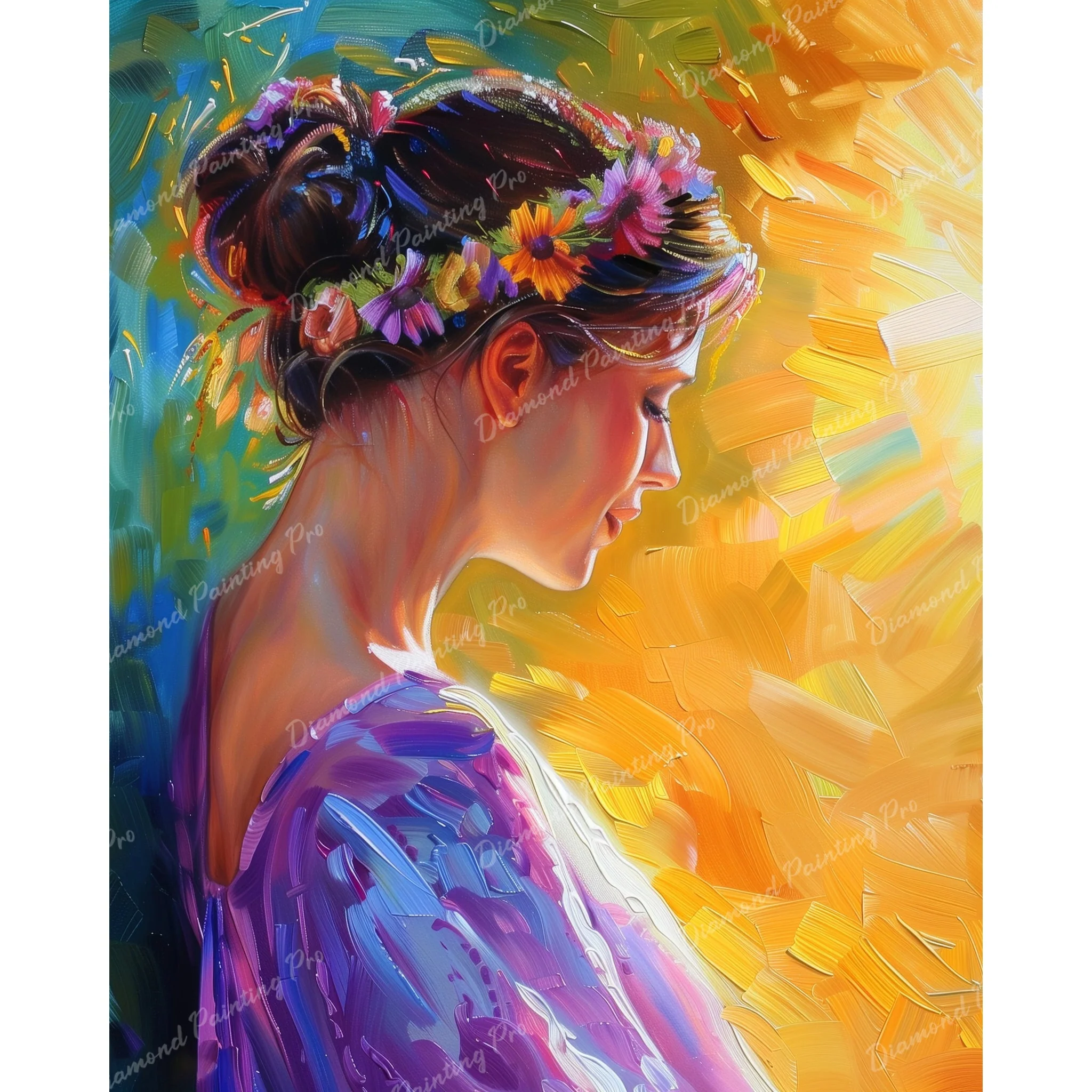 Radiant Love | Diamond Painting - Image 2