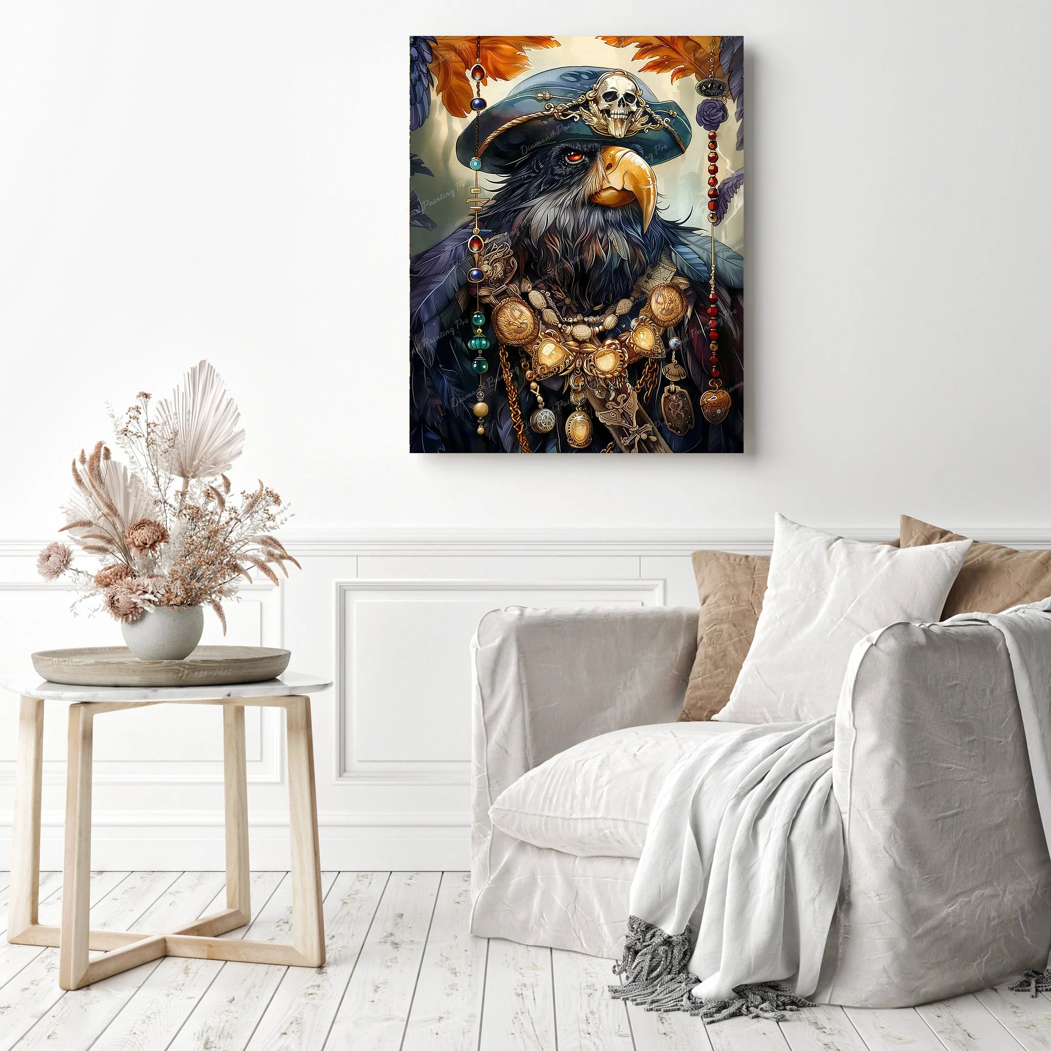 Jewels of Crow Captain | Diamond Painting - Image 3
