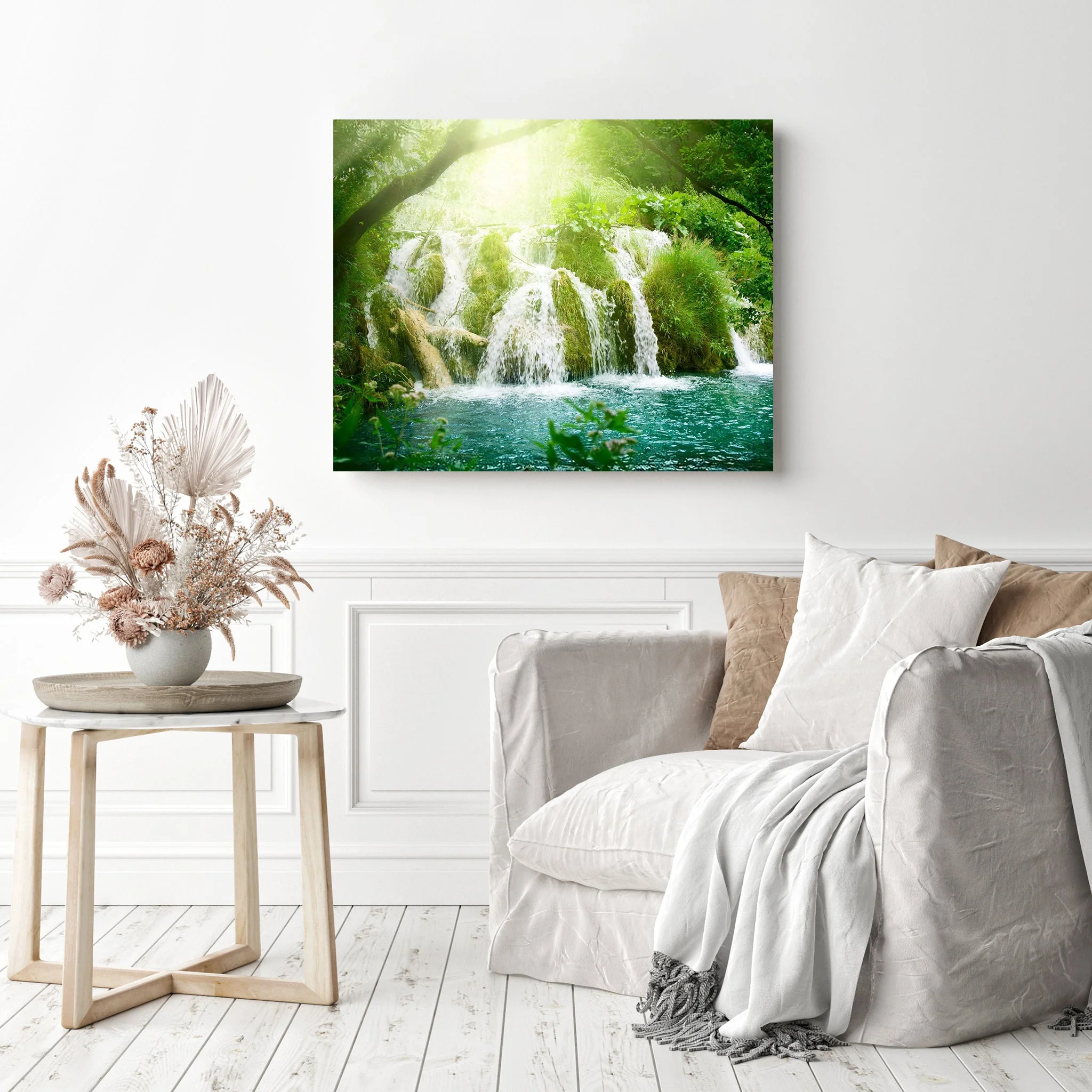 Serene Waterfalls | Diamond Painting - Image 3