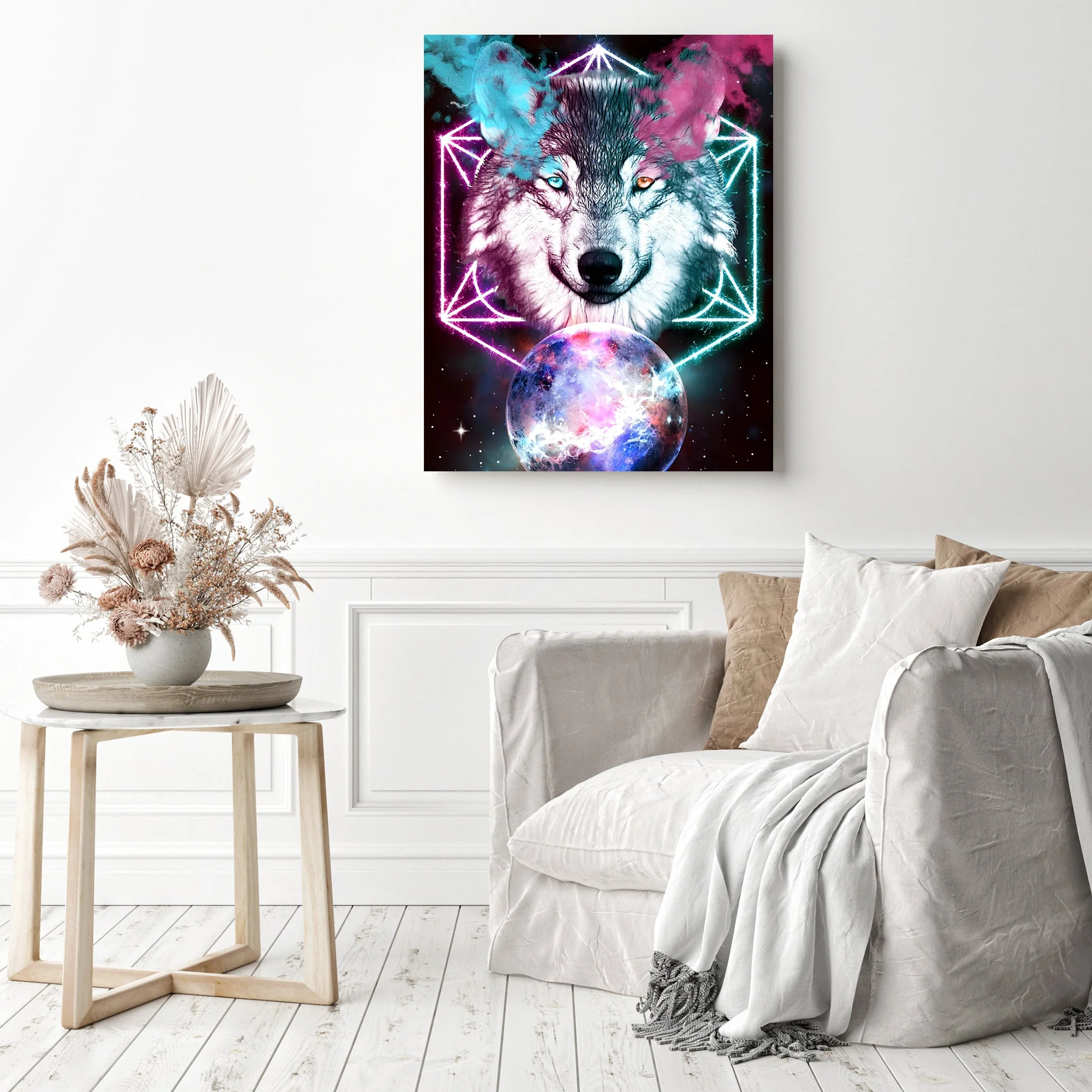 Fantasy Wolf | Diamond Painting - Image 3