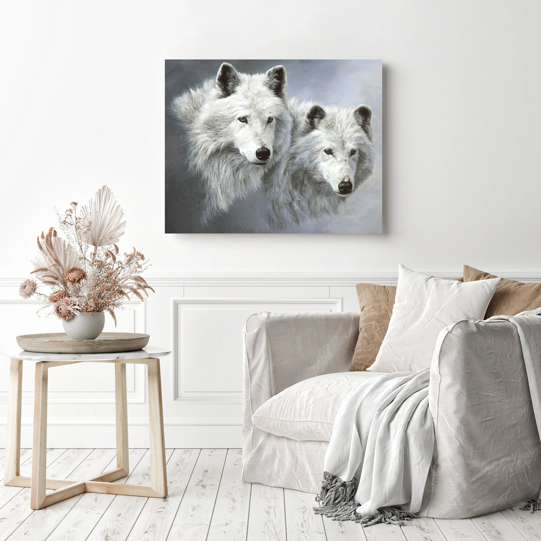 White Wolves | Diamond Painting - Image 3