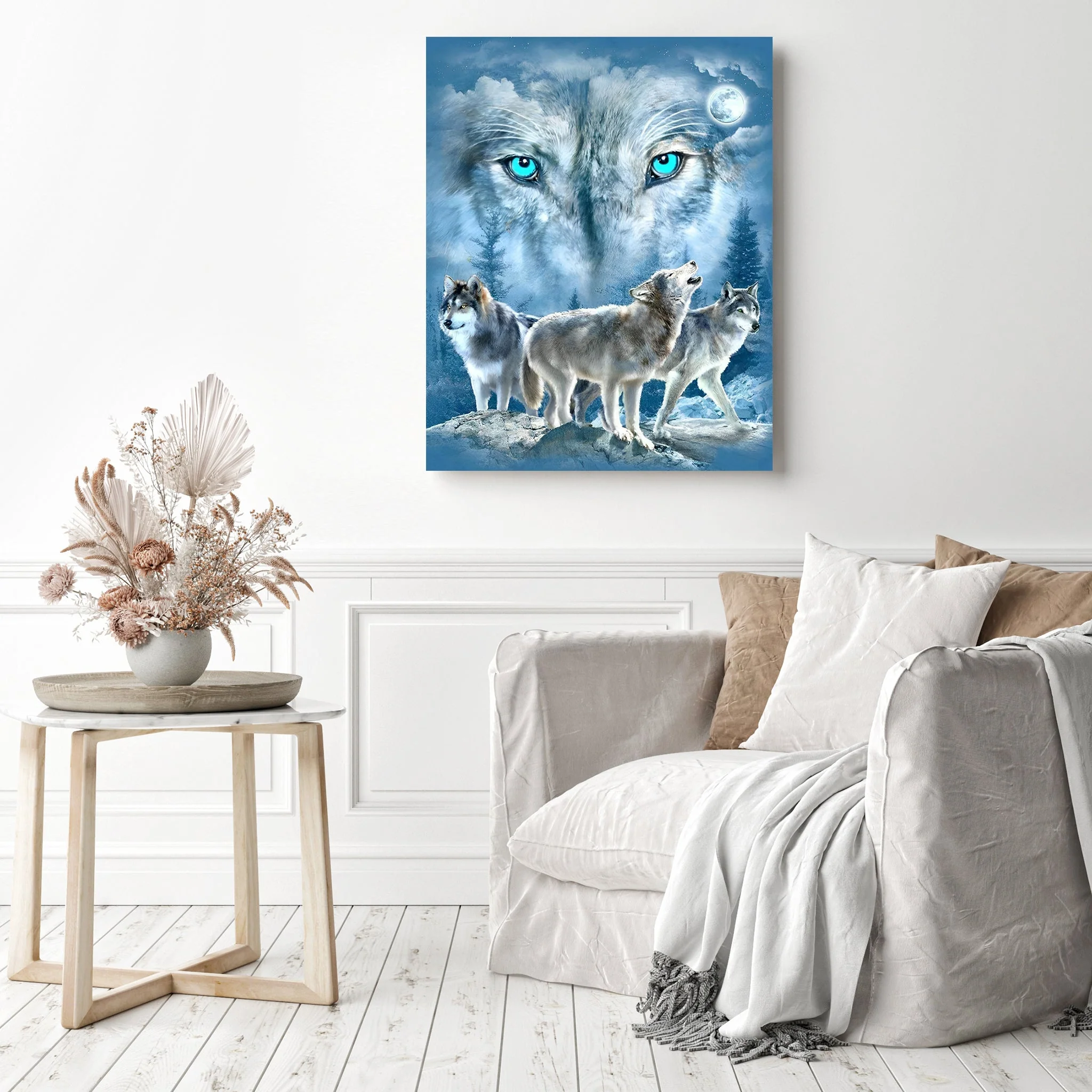 Wolf Stare | Diamond Painting - Image 3