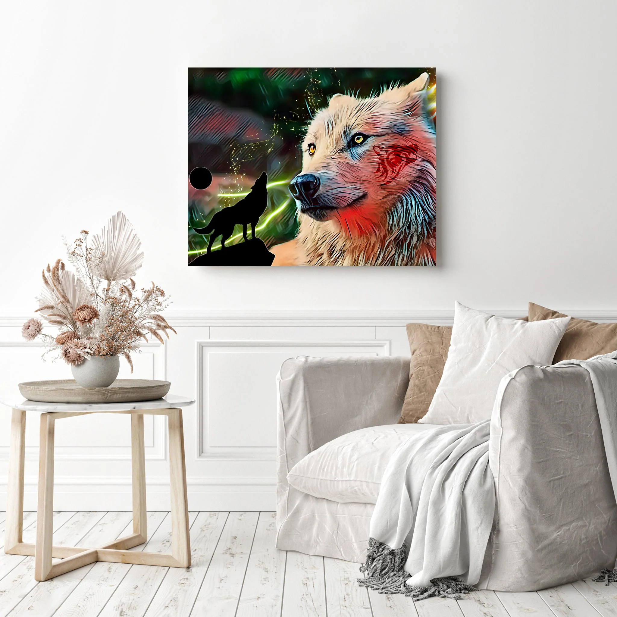 Wolf King | Diamond Painting - Image 3