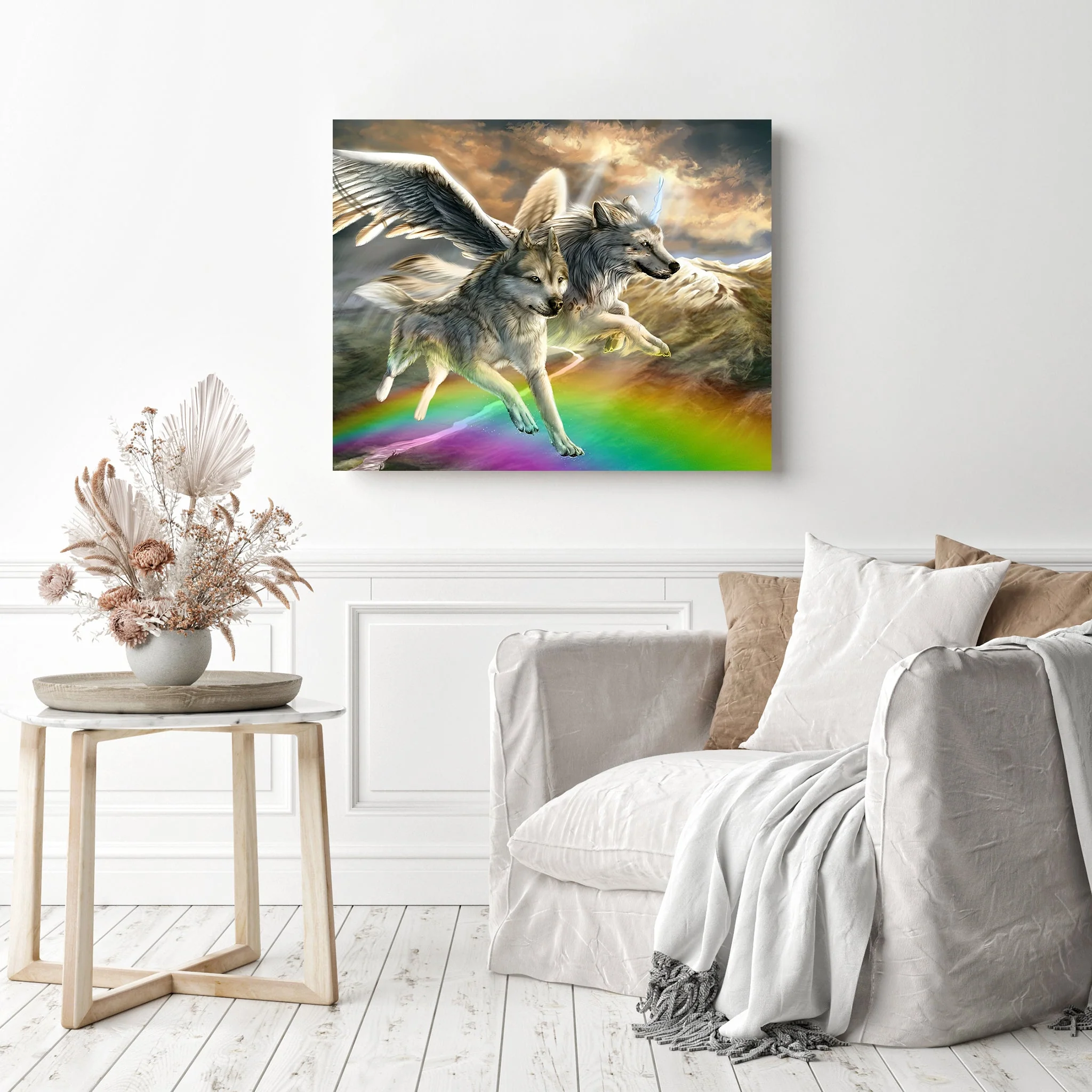Wolves Wings | Diamond Painting - Image 3