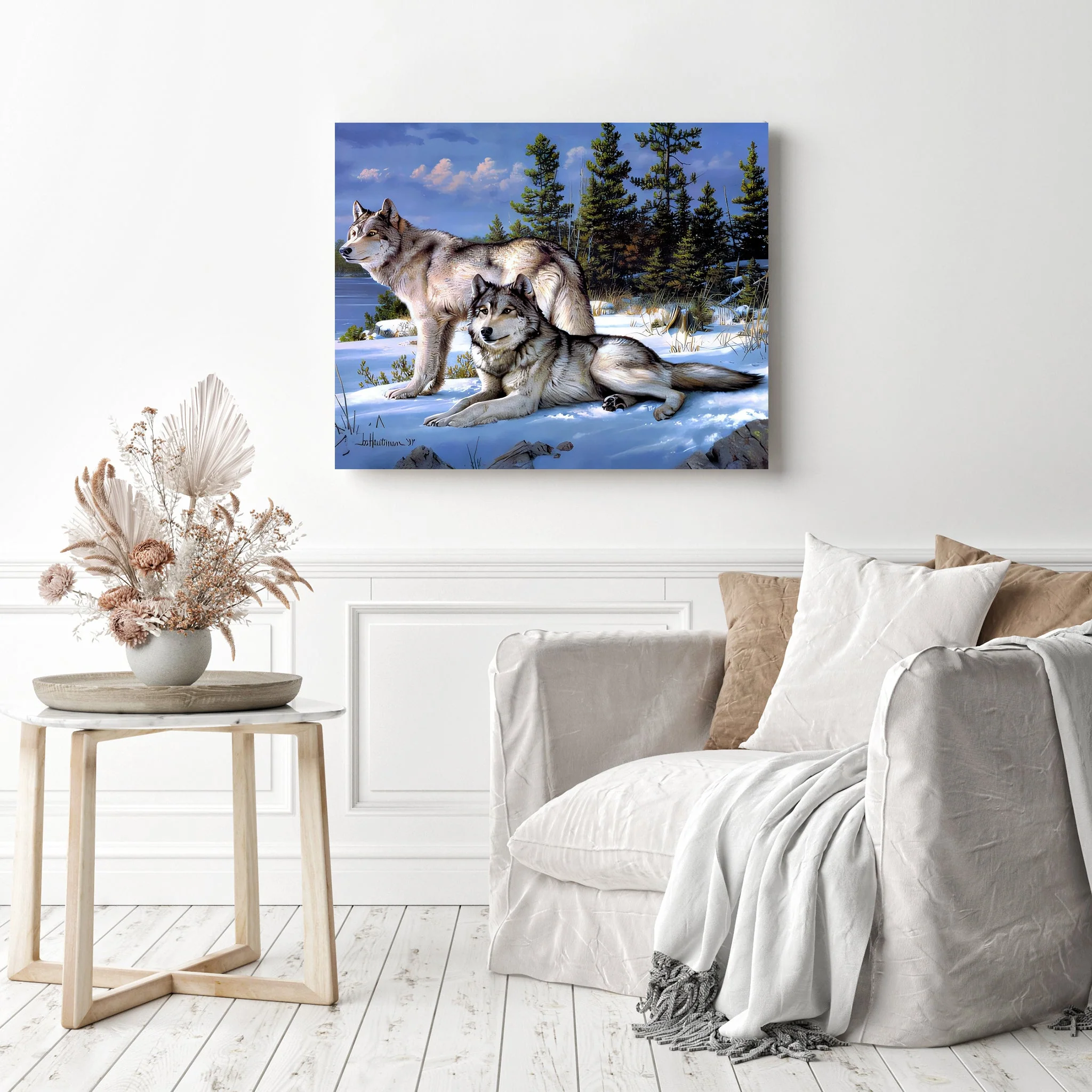 Wolves | Diamond Painting - Image 3