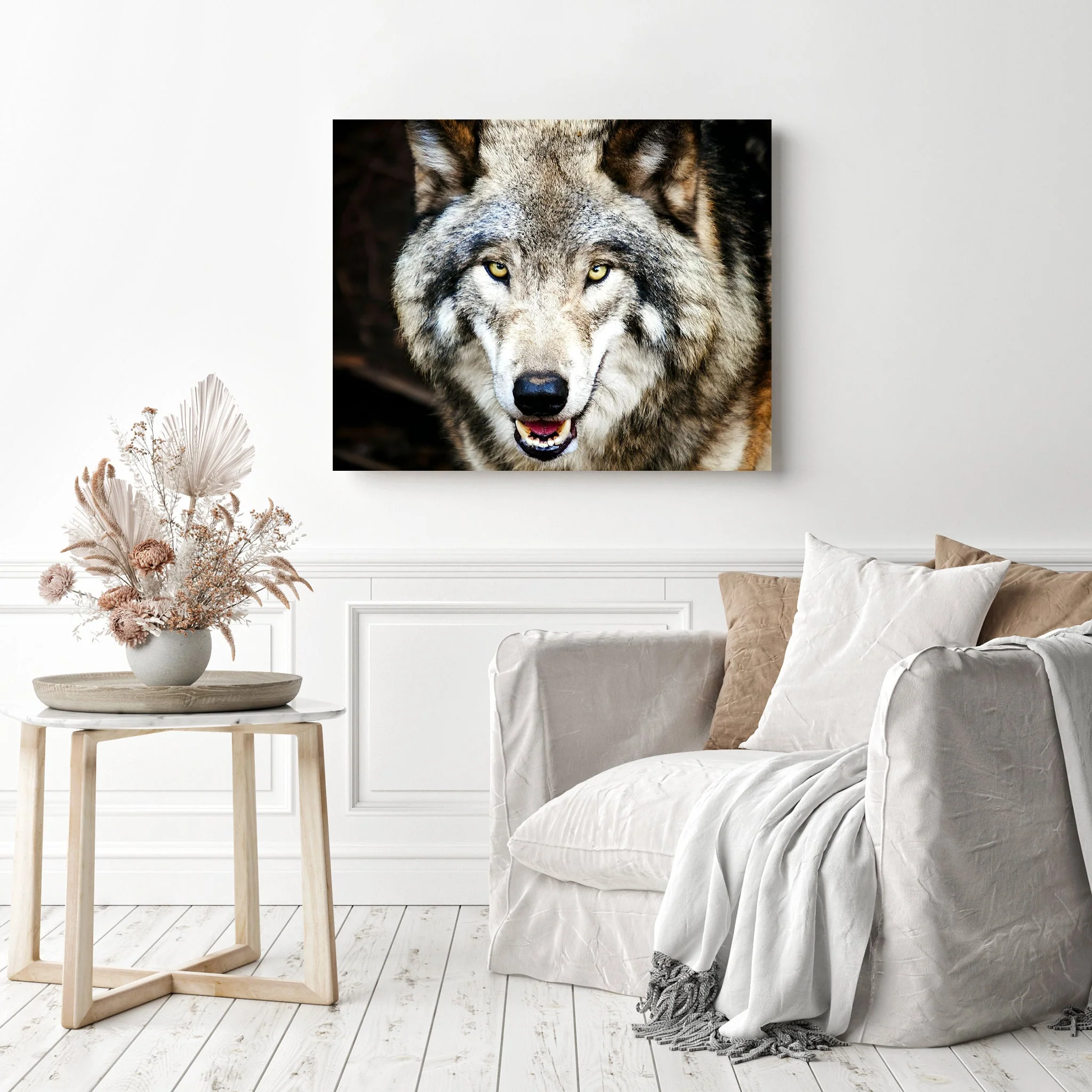 Grey Wolf | Diamond Painting - Image 3