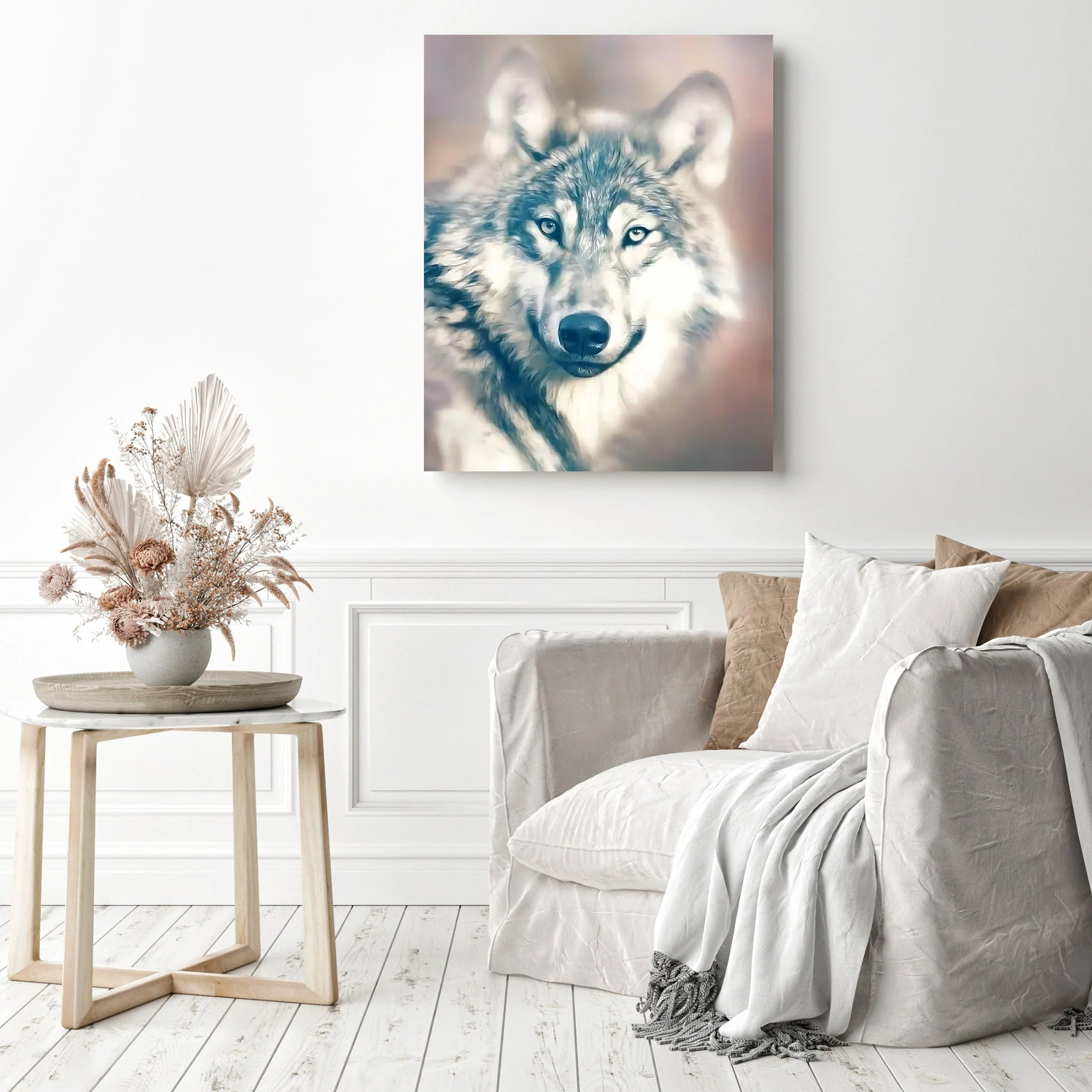 Glowing Wolf | Diamond Painting - Image 3