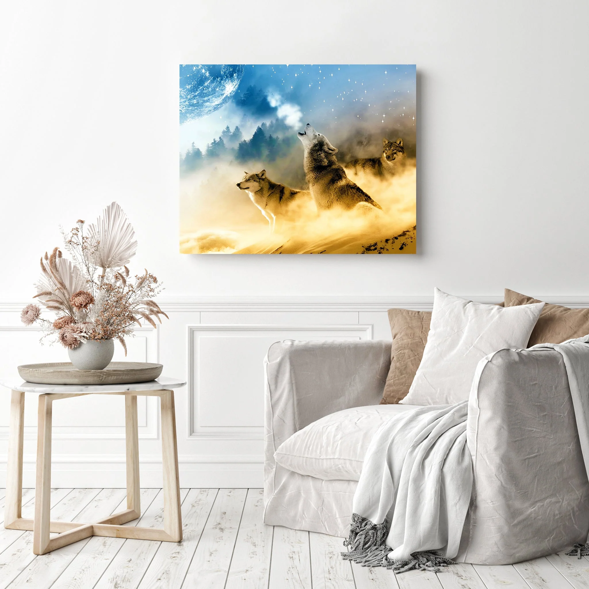 Howl at the Full Moon | Diamond Painting - Image 3