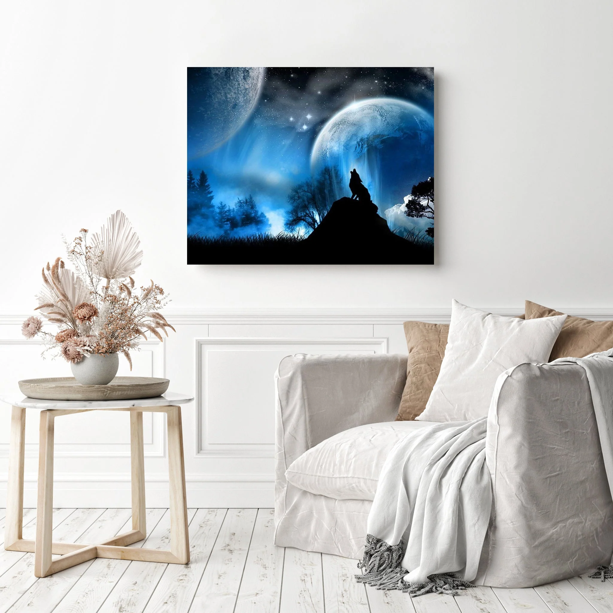 Wolf Howl | Diamond Painting - Image 3