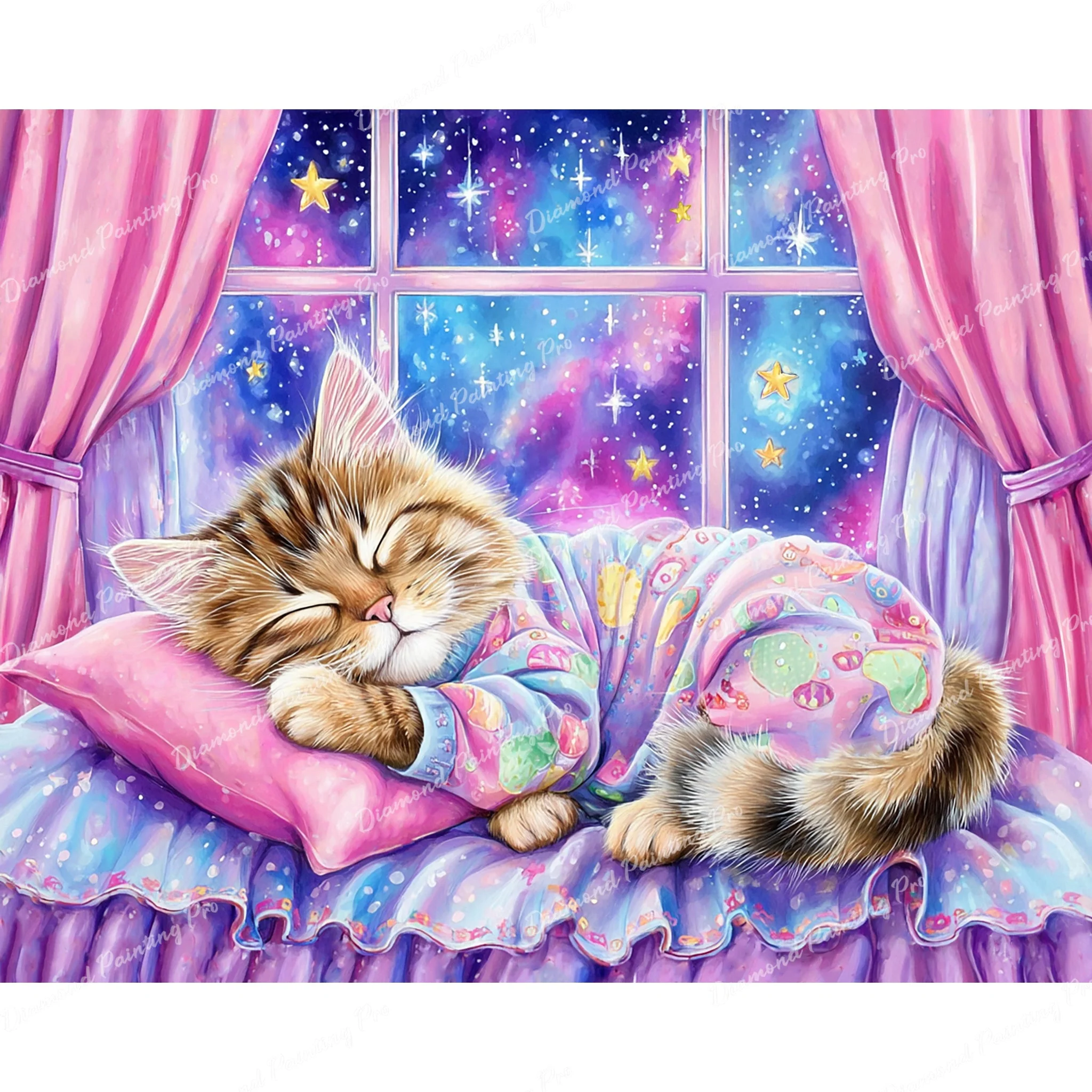 Dreaming of the Cosmos | Diamond Painting - Image 2