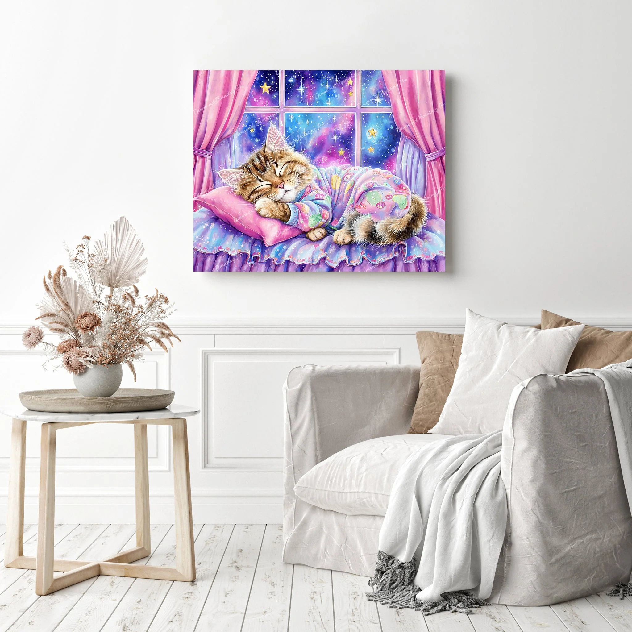 Dreaming of the Cosmos | Diamond Painting - Image 3