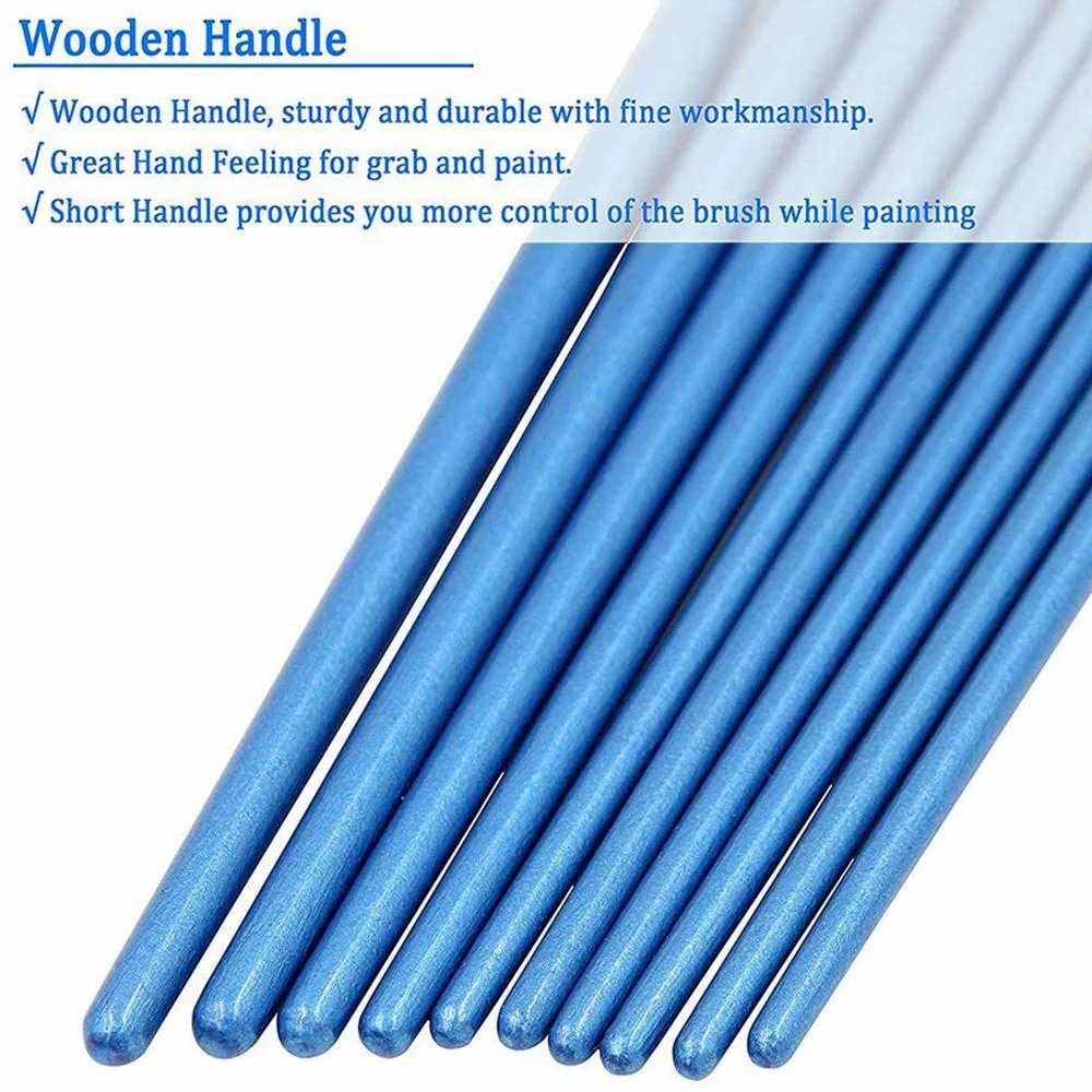 Extra 10 Pcs High Quality Paint Brushes - Image 5