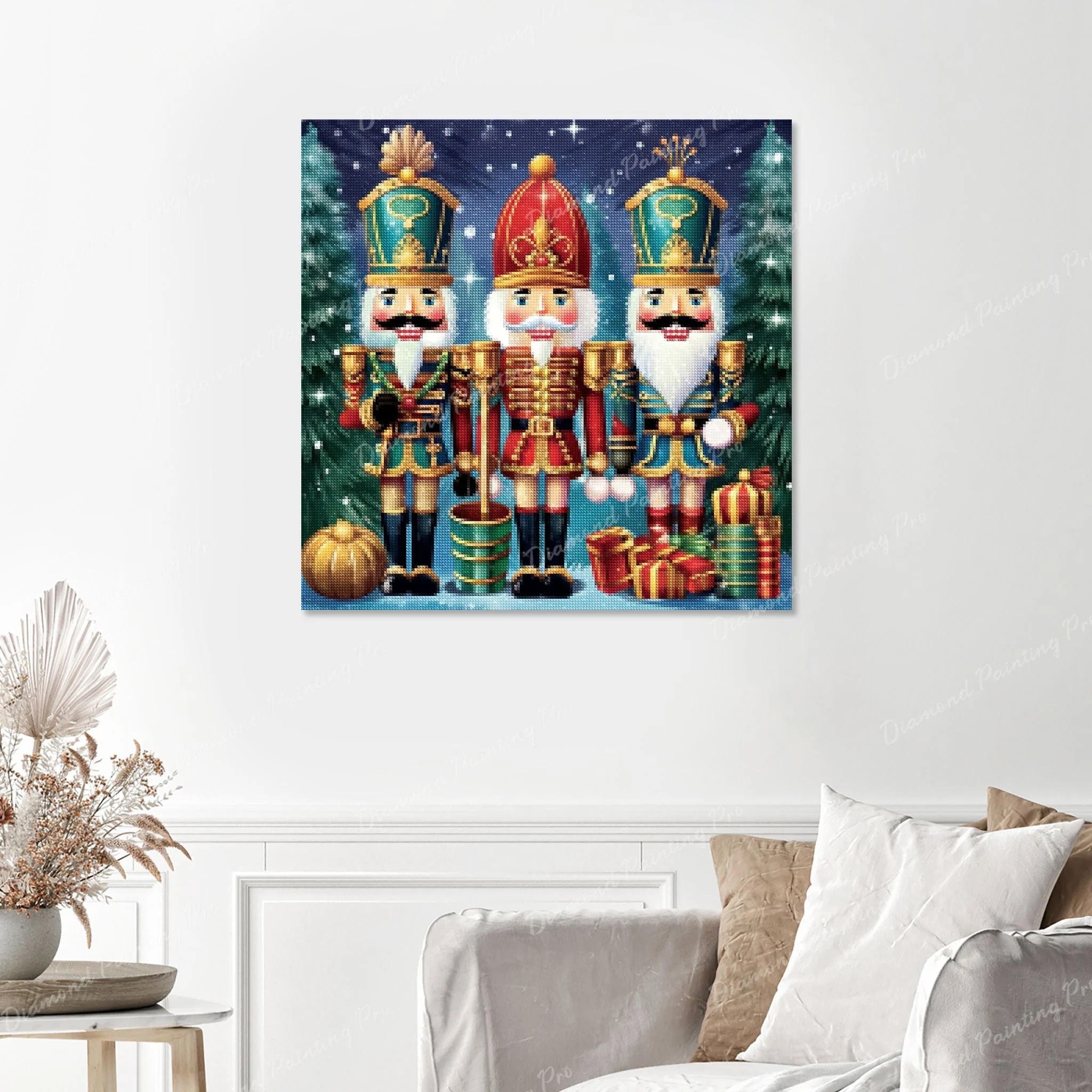 Nutcracker Trio | Finished Diamond Painting - Image 2