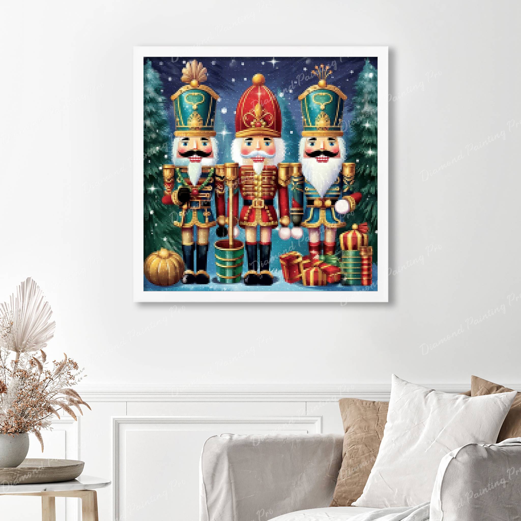 Nutcracker Trio | Finished Diamond Painting - Image 3