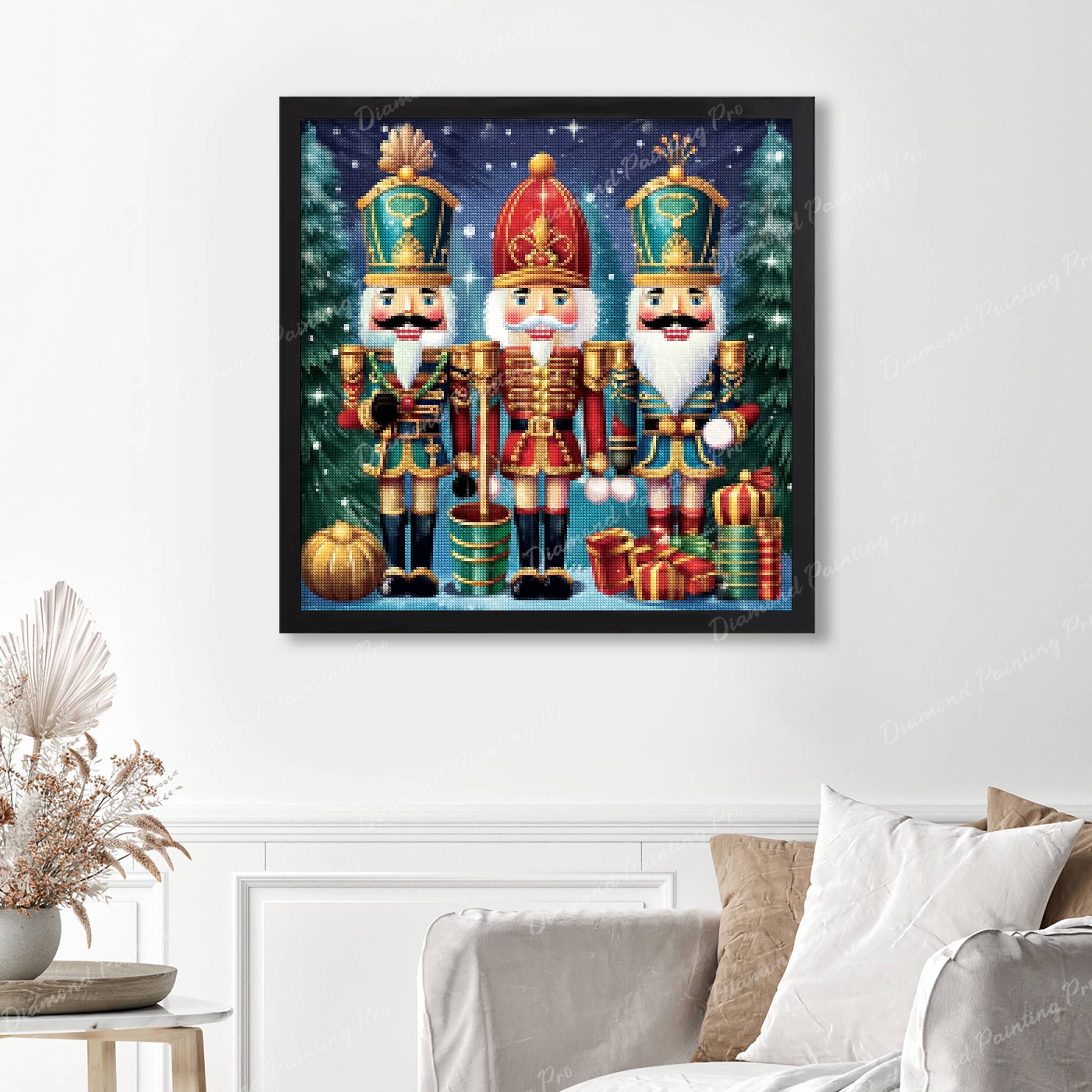 Nutcracker Trio | Finished Diamond Painting - Image 4