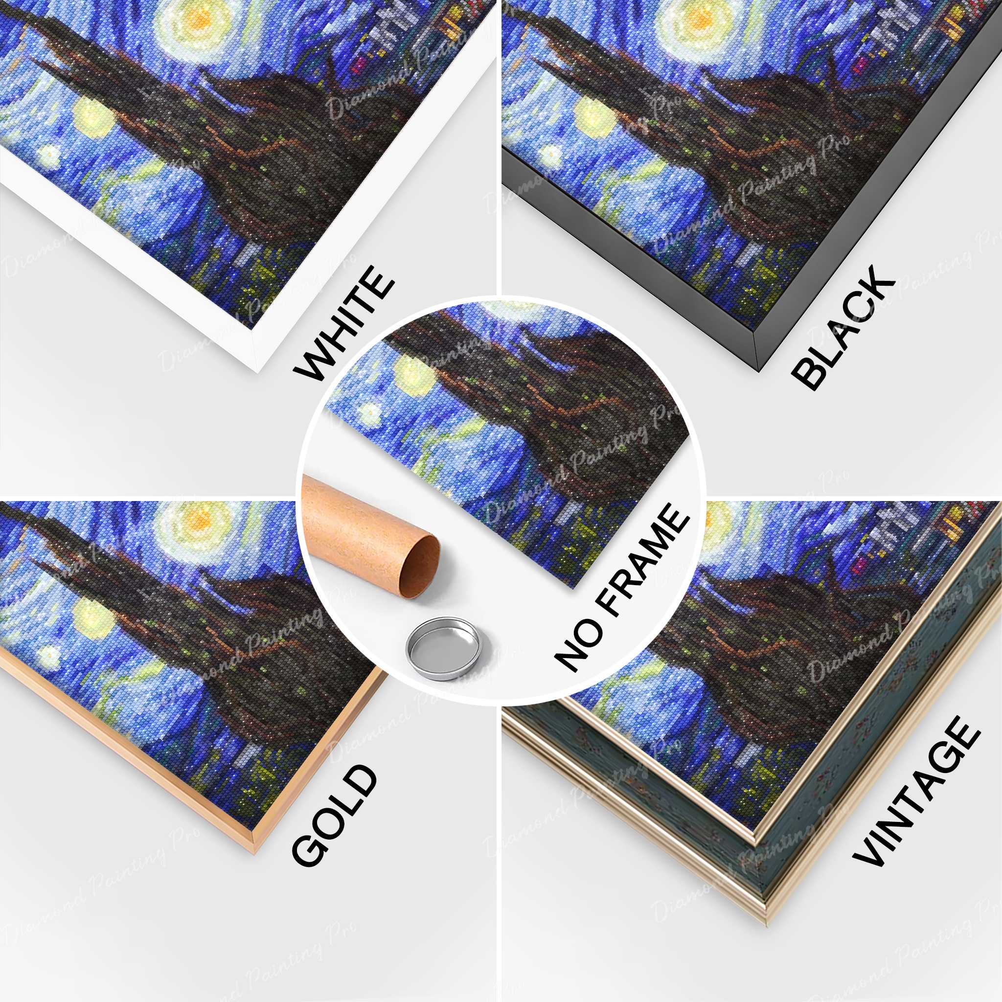 Starry Night | Finished Diamond Painting - Image 7