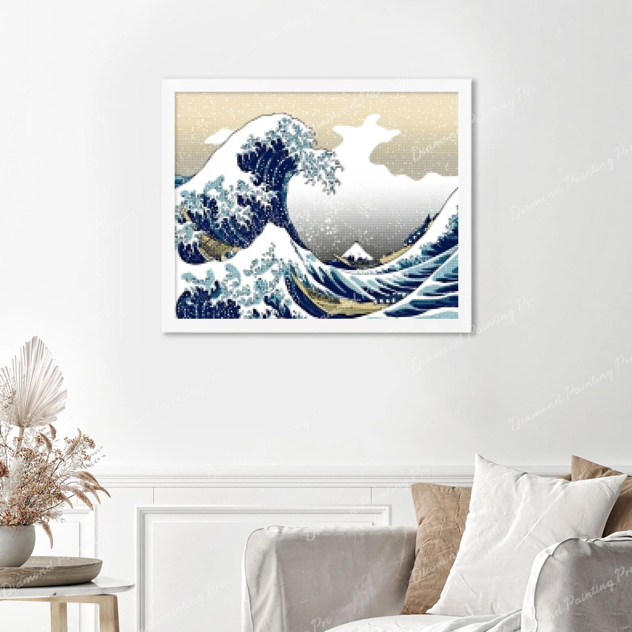 The Great Wave off Kanagawa | Finished Diamond Painting - Image 3