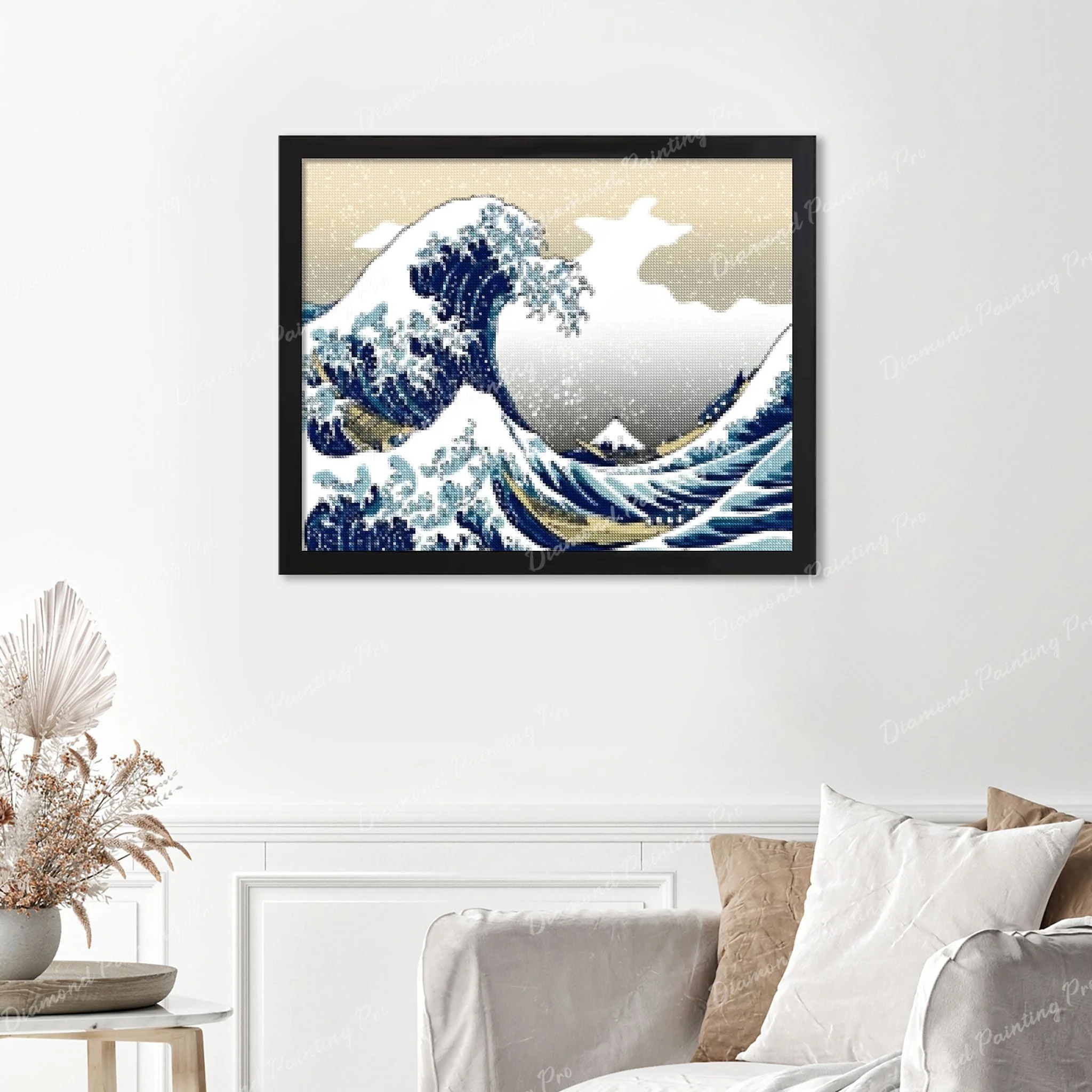 The Great Wave off Kanagawa | Finished Diamond Painting - Image 4