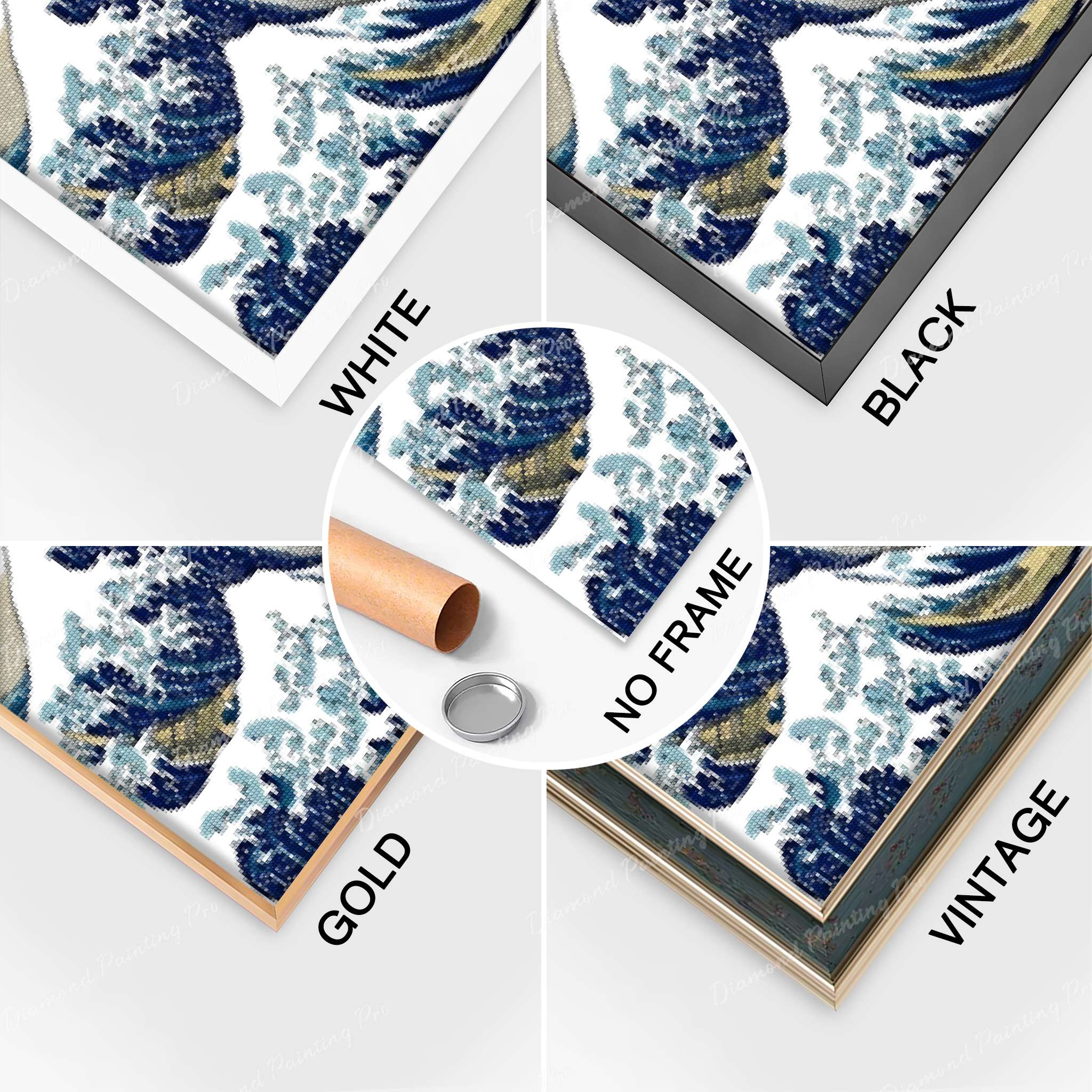 The Great Wave off Kanagawa | Finished Diamond Painting - Image 7