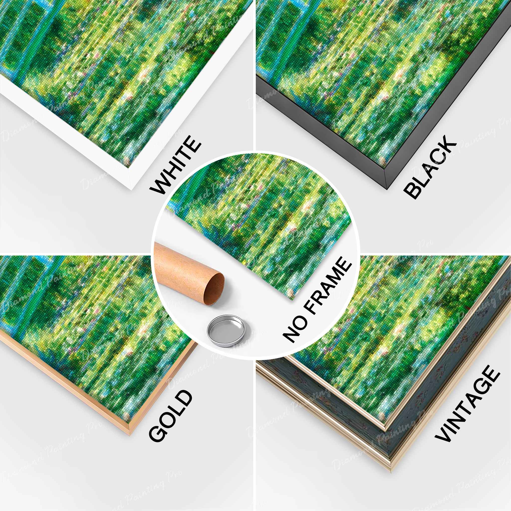 The Water Lily Pond - Claude Monet | Finished Diamond Painting - Image 7