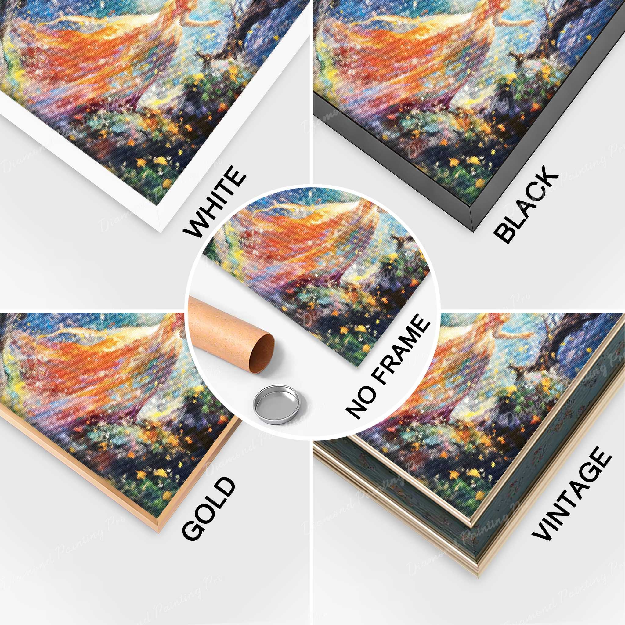 Willow The Whimsical Wanderer | Finished Diamond Painting - Image 7