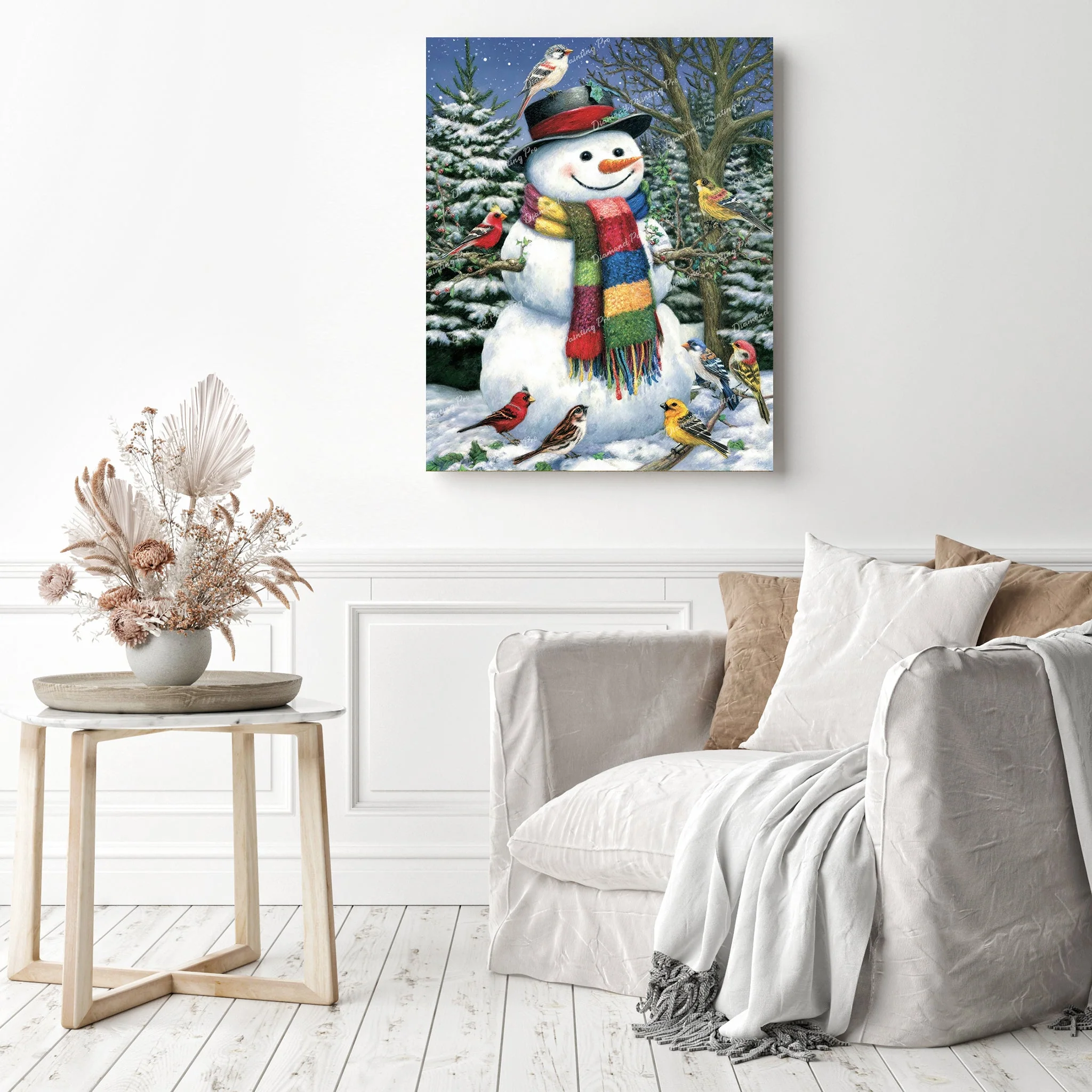 Flock of Winter Friends | Diamond Painting - Image 3