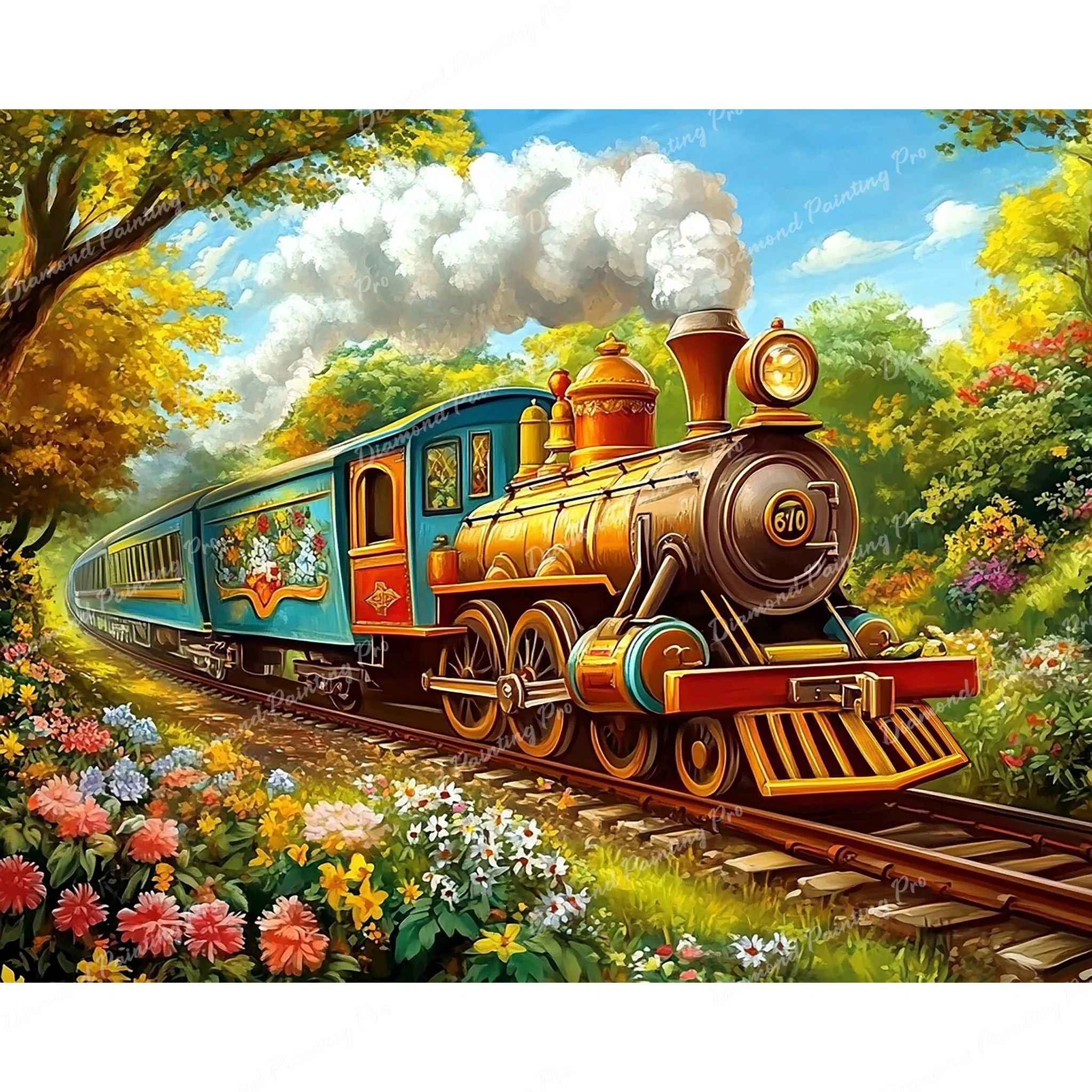 Floral Express | Diamond Painting - Image 2