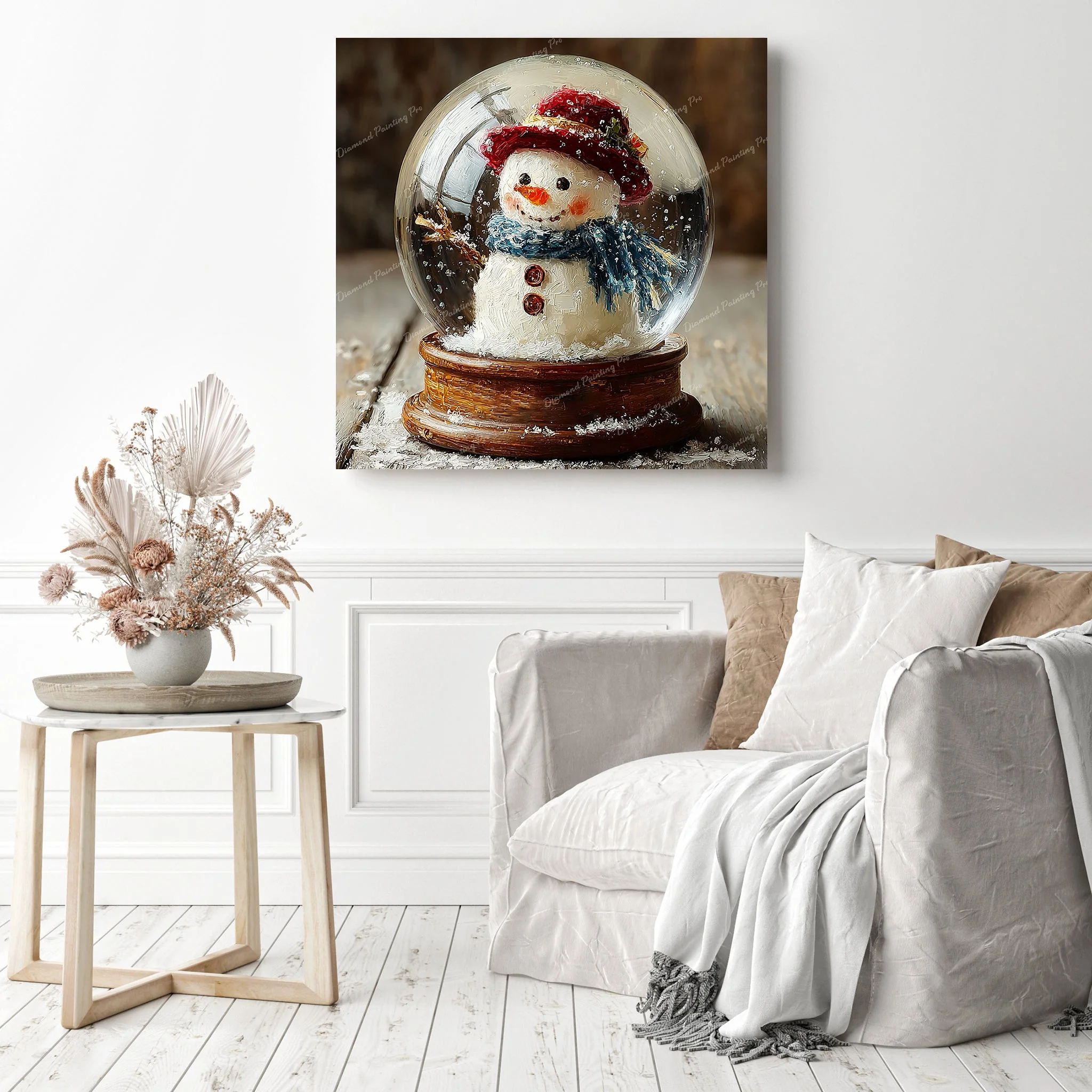 Frosty Snow Globe | Diamond Painting - Image 3