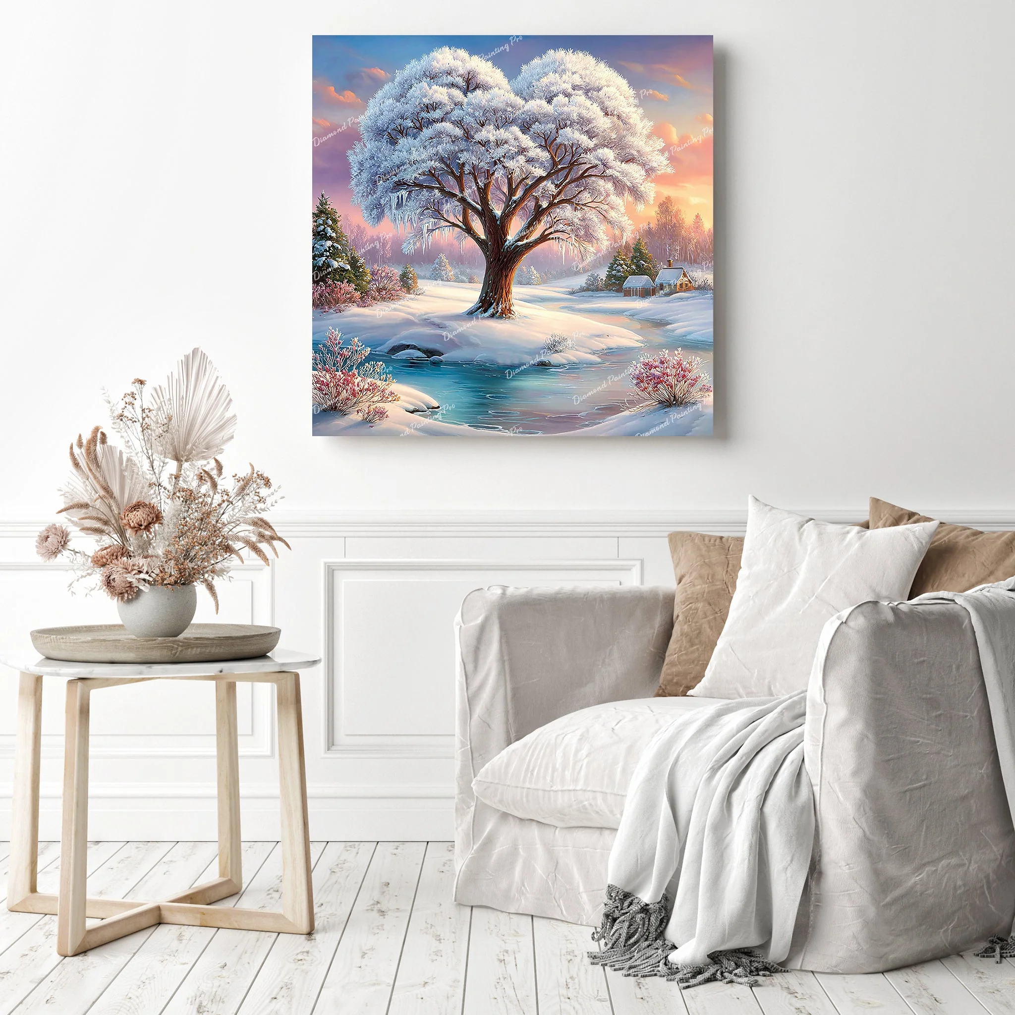 Frozen Valentine Tree | Diamond Painting - Image 3
