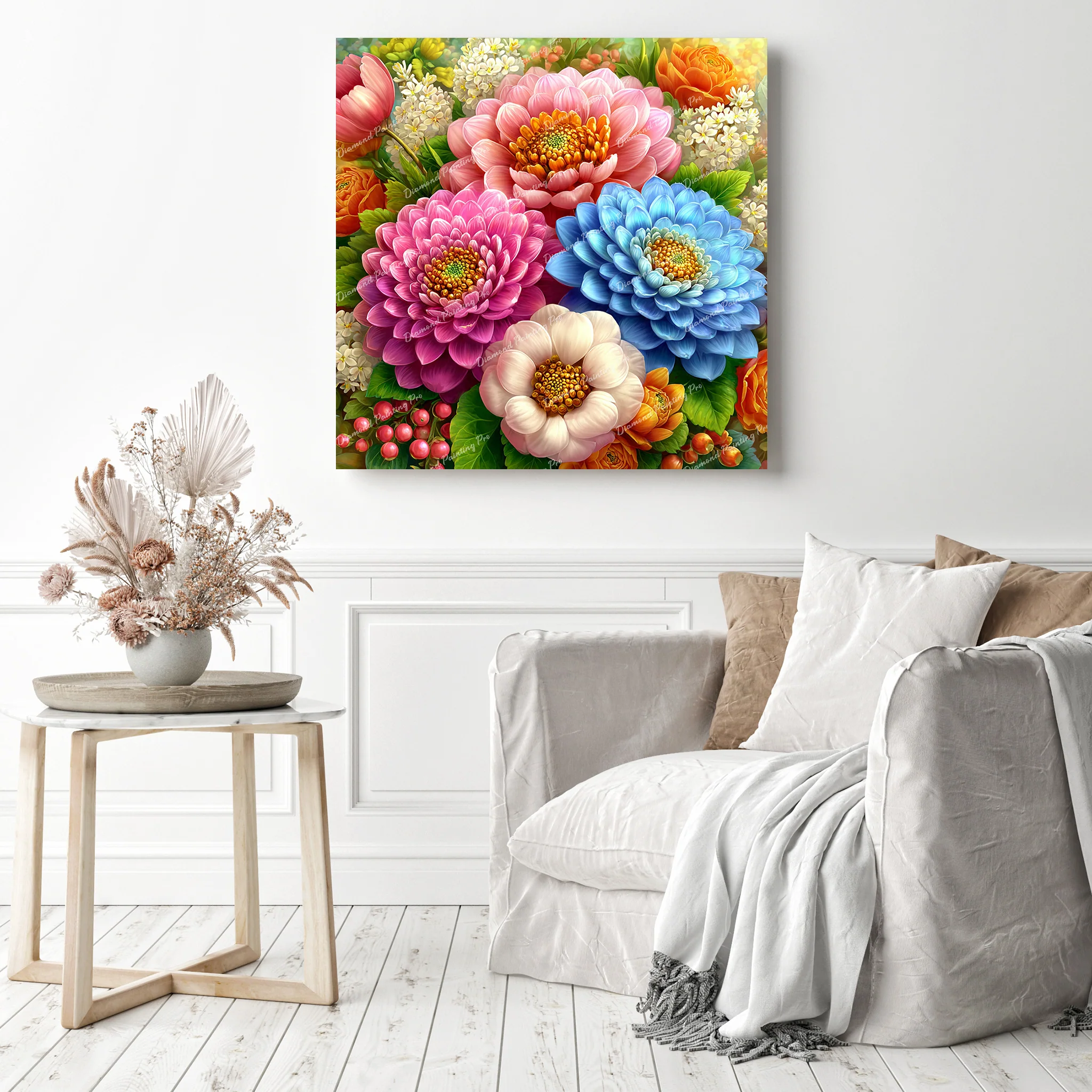 Garden Flowers | Diamond Painting - Image 3