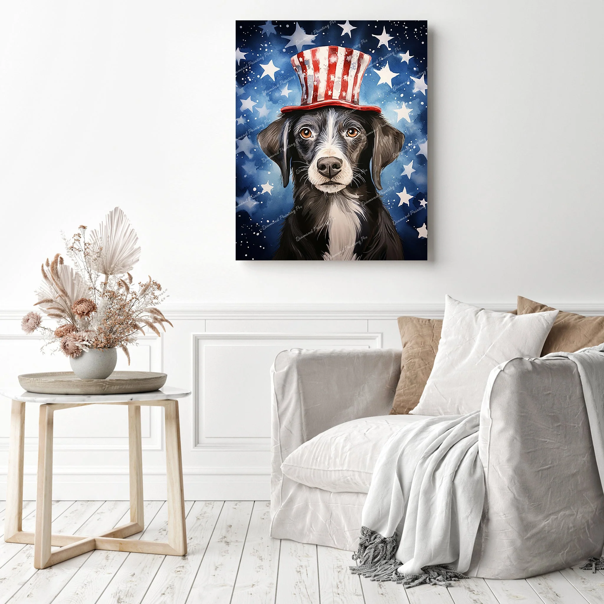 Heroic Pup's Independence Adventure | Diamond Painting - Image 3