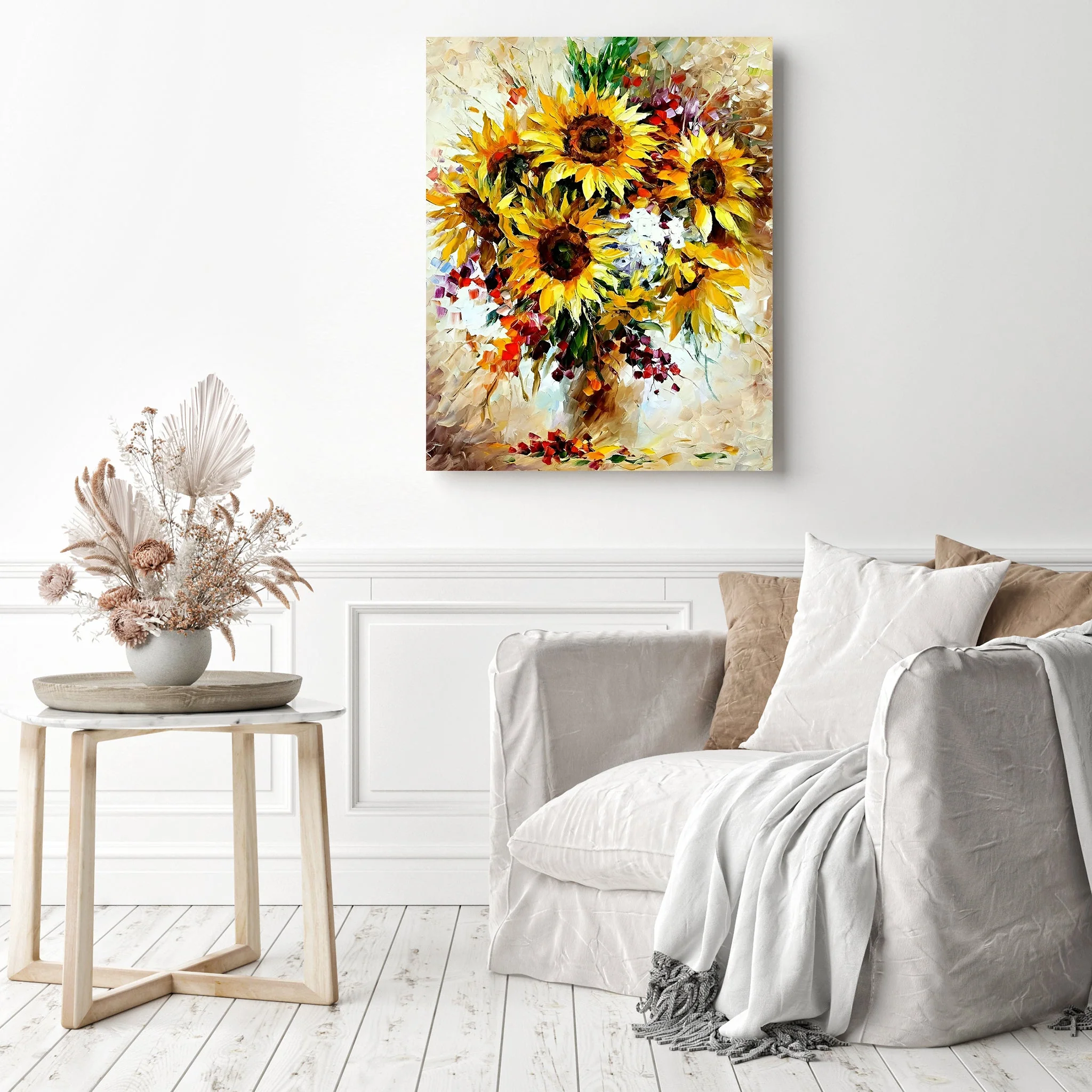 Bright Sunflower Vase | Diamond Painting - Image 3