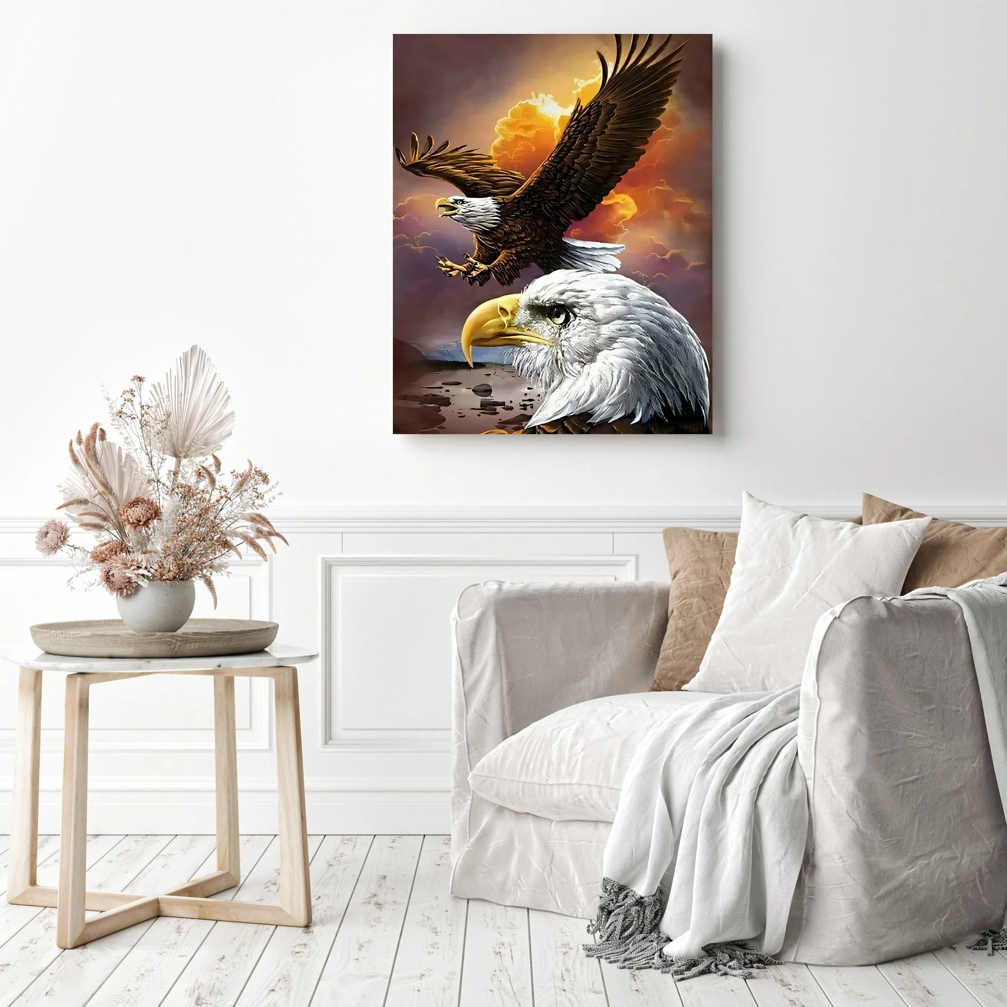 American Flying Eagle | Diamond Painting - Image 3