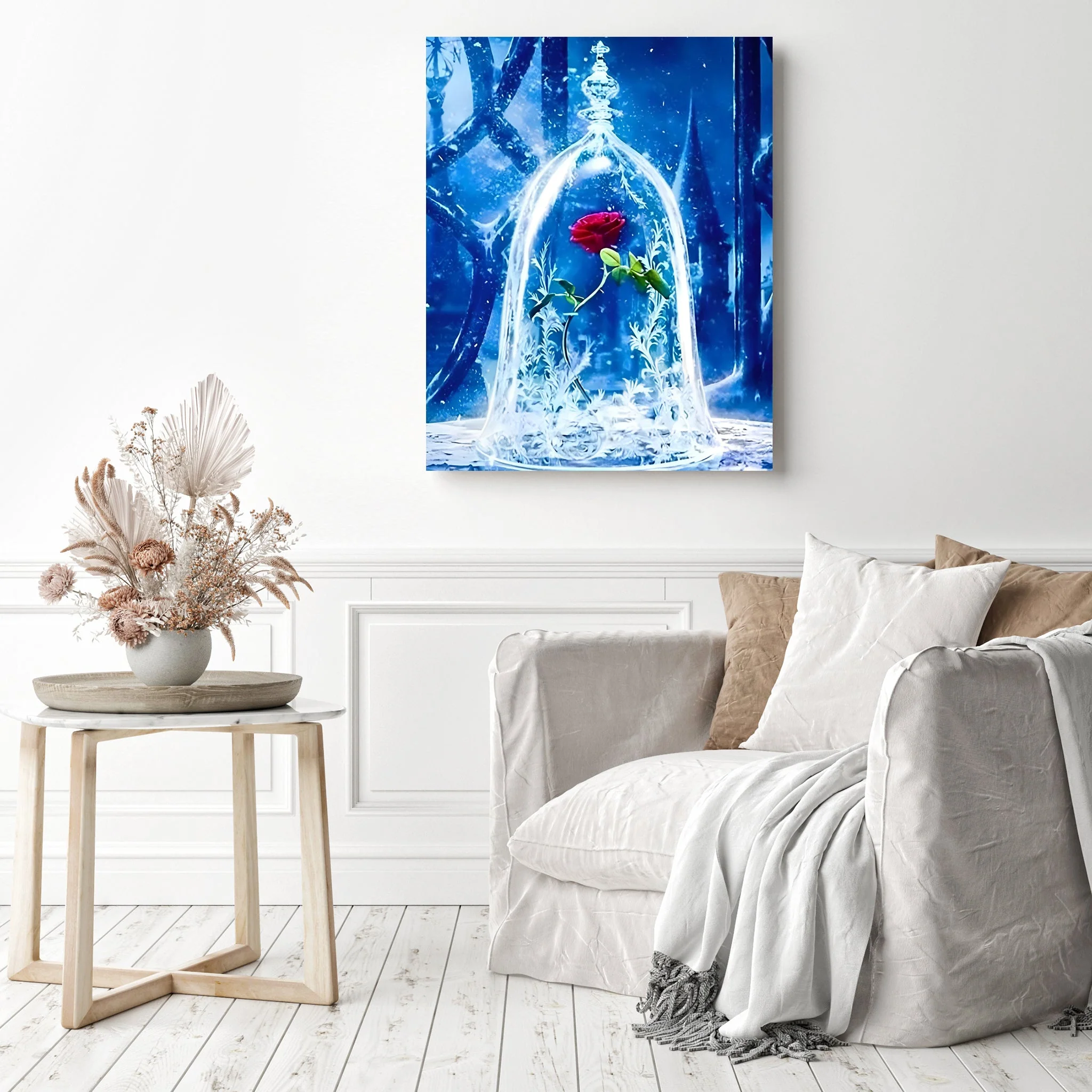 Enchanted Red Rose | Diamond Painting - Image 3